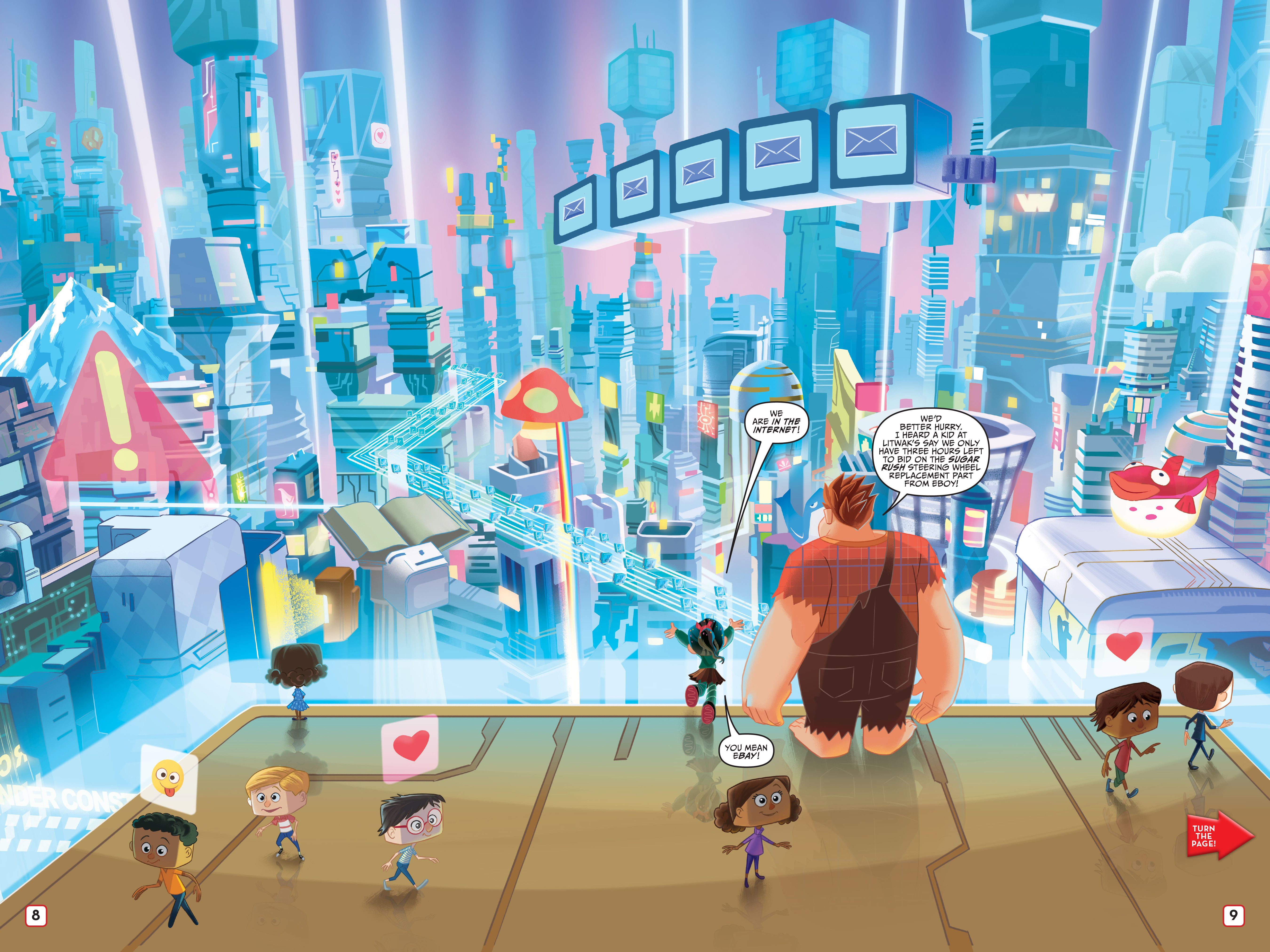 Ralph Breaks The Internet: Click Start--A Select-Your-Story Adventure (2018): Chapter 1 - Page 8