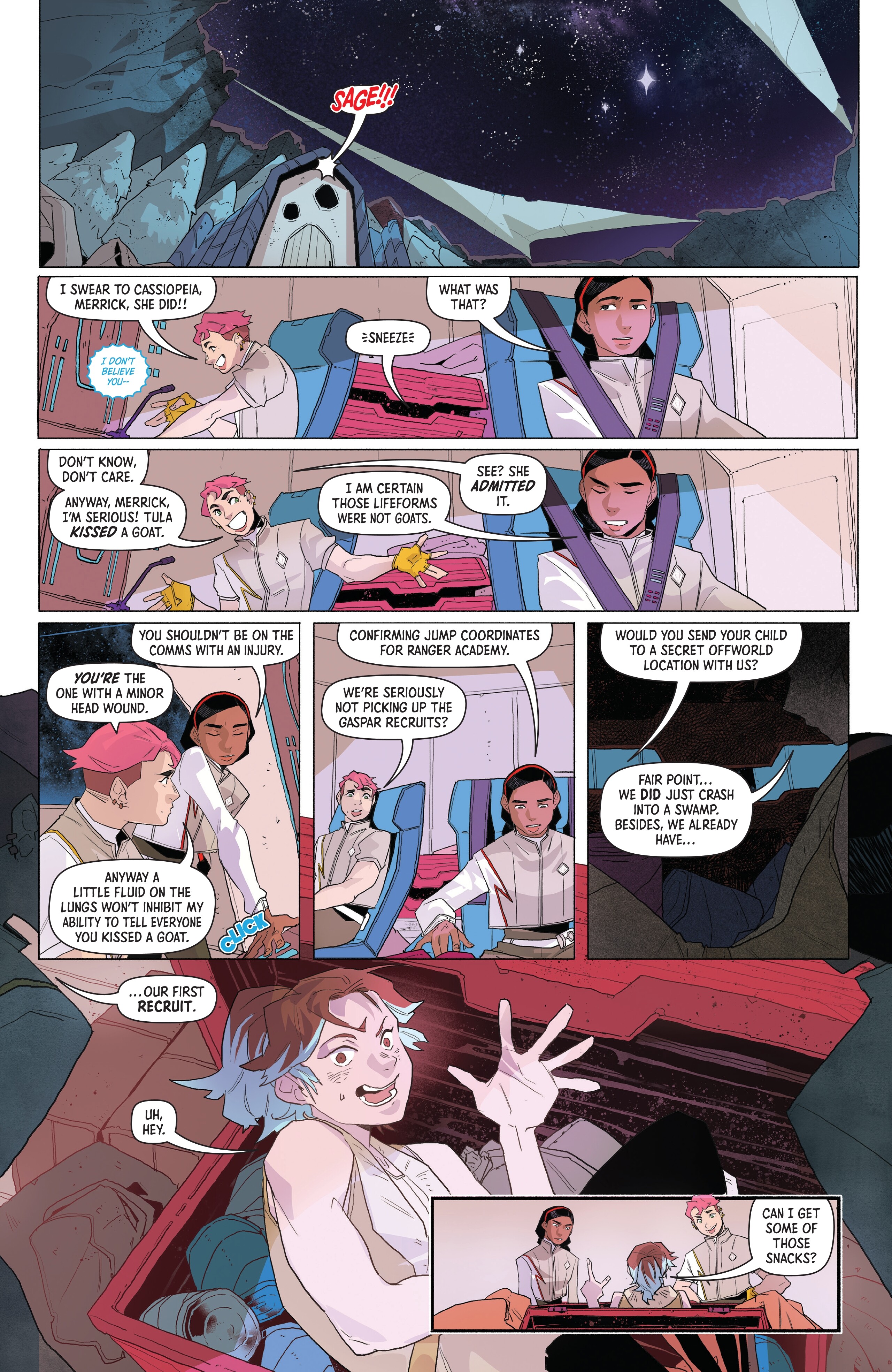 Ranger Academy (2023-): Chapter 1 - Page 22