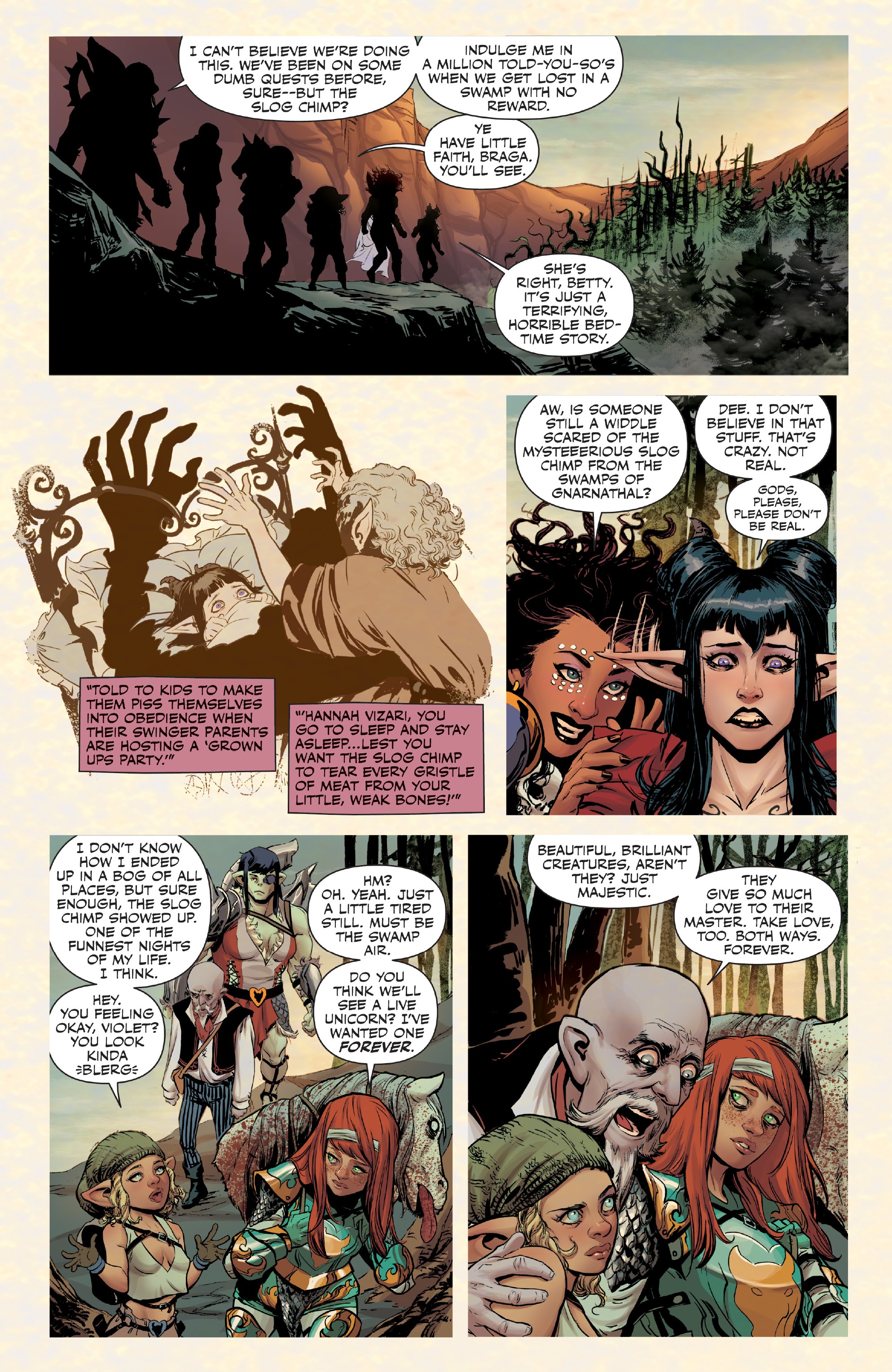 Rat Queens Special: Swamp Romp (2019): Chapter 1 - Page 6