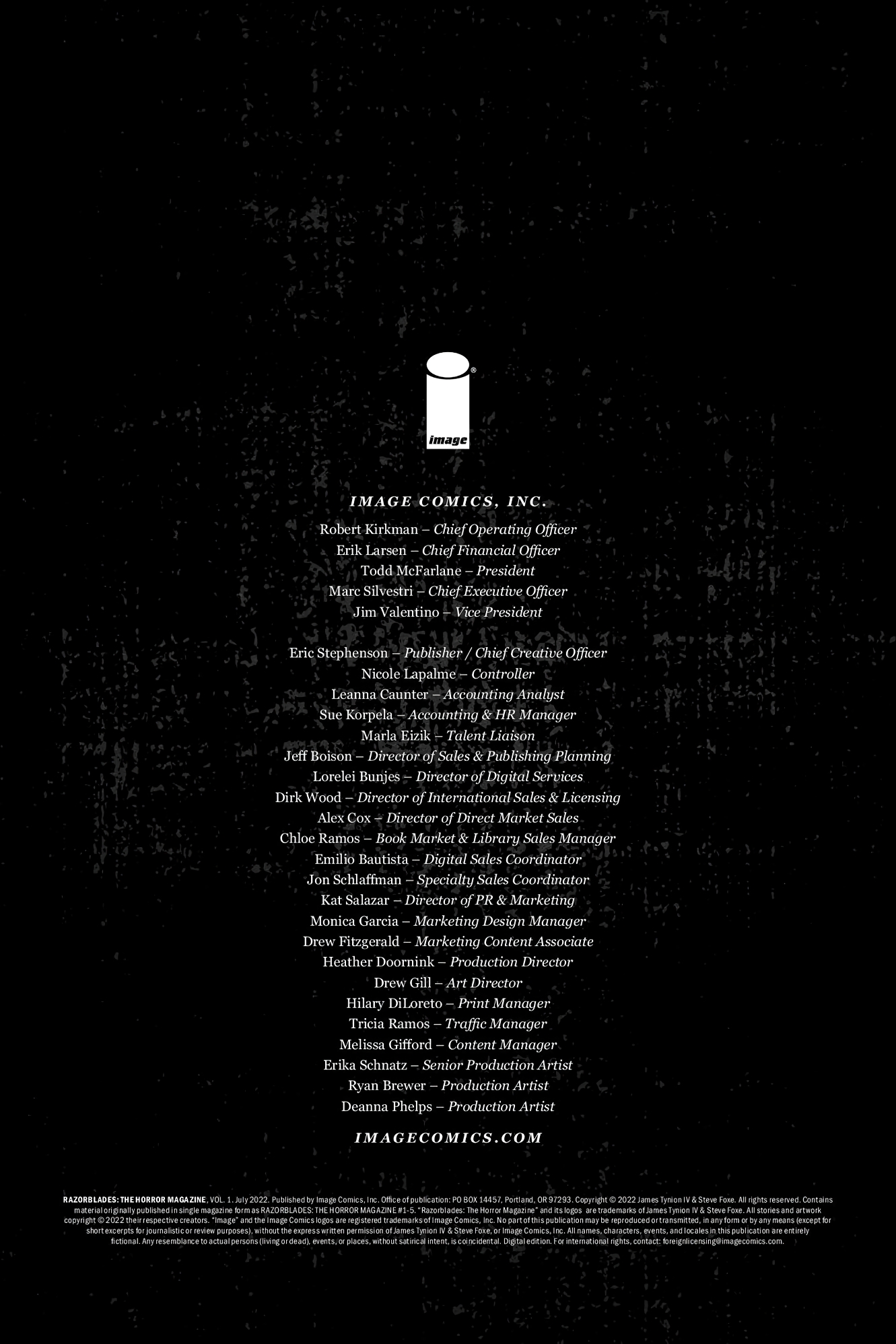 Razorblades: The Horror Magazine Year One Omnibus (2022): Chapter 1 - Page 7