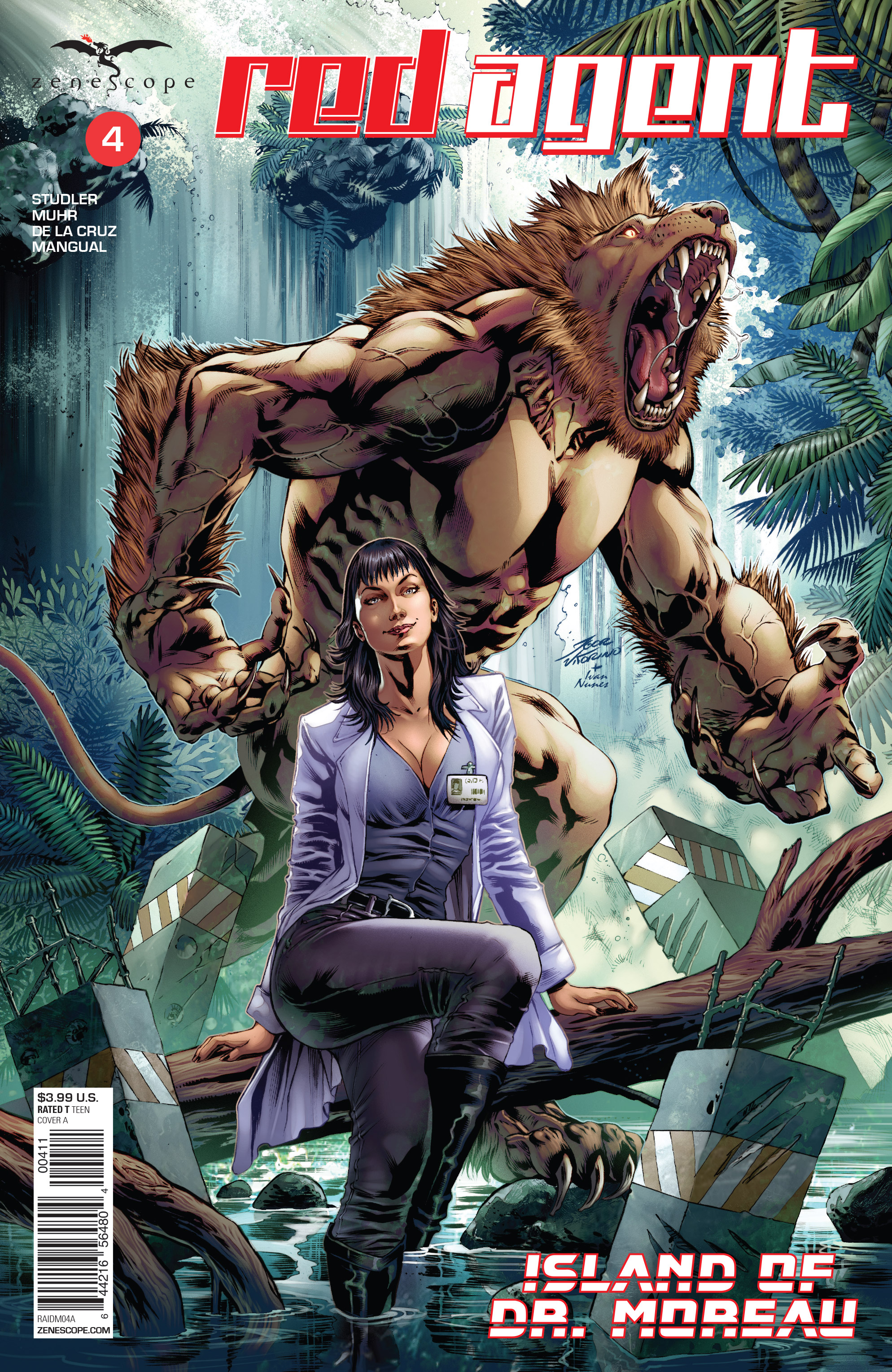 Red Agent: Island of Dr Moreau (2020-): Chapter 4 - Page 1