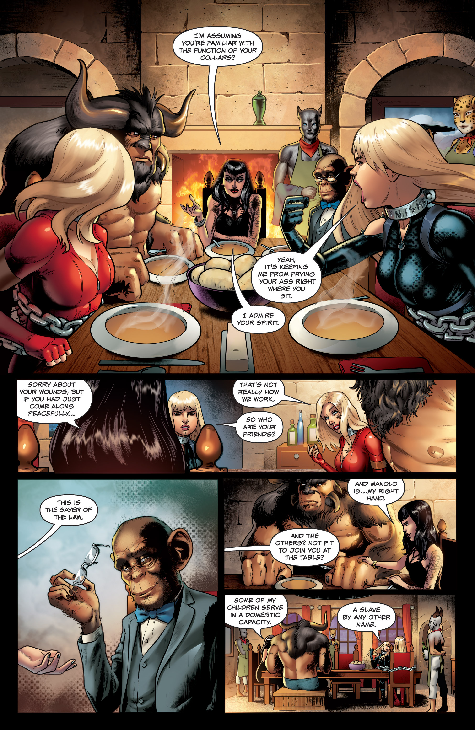 Red Agent: Island of Dr Moreau (2020-): Chapter 4 - Page 3