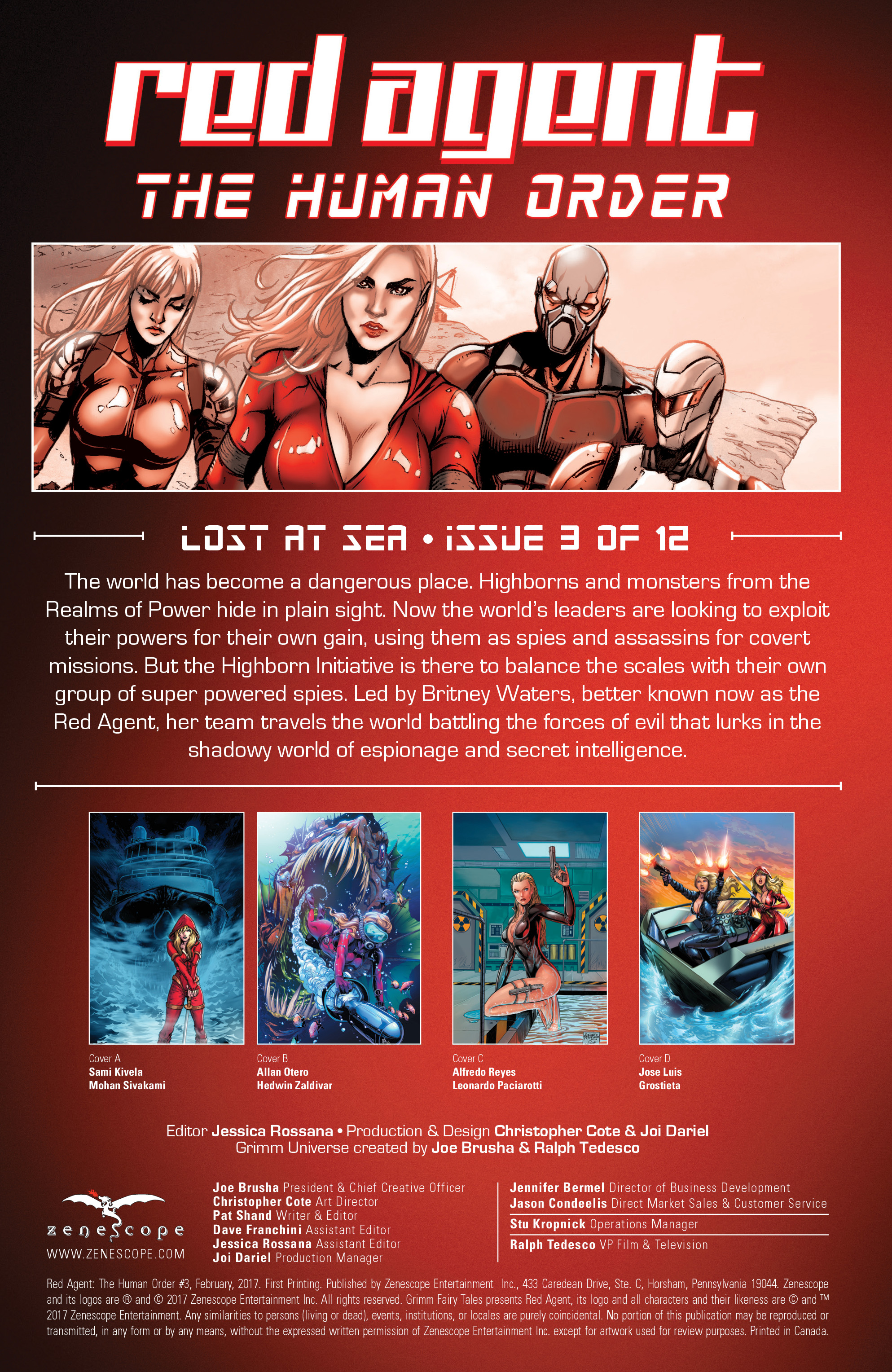 Red Agent: The Human Order (2016-): Chapter 3 - Page 2