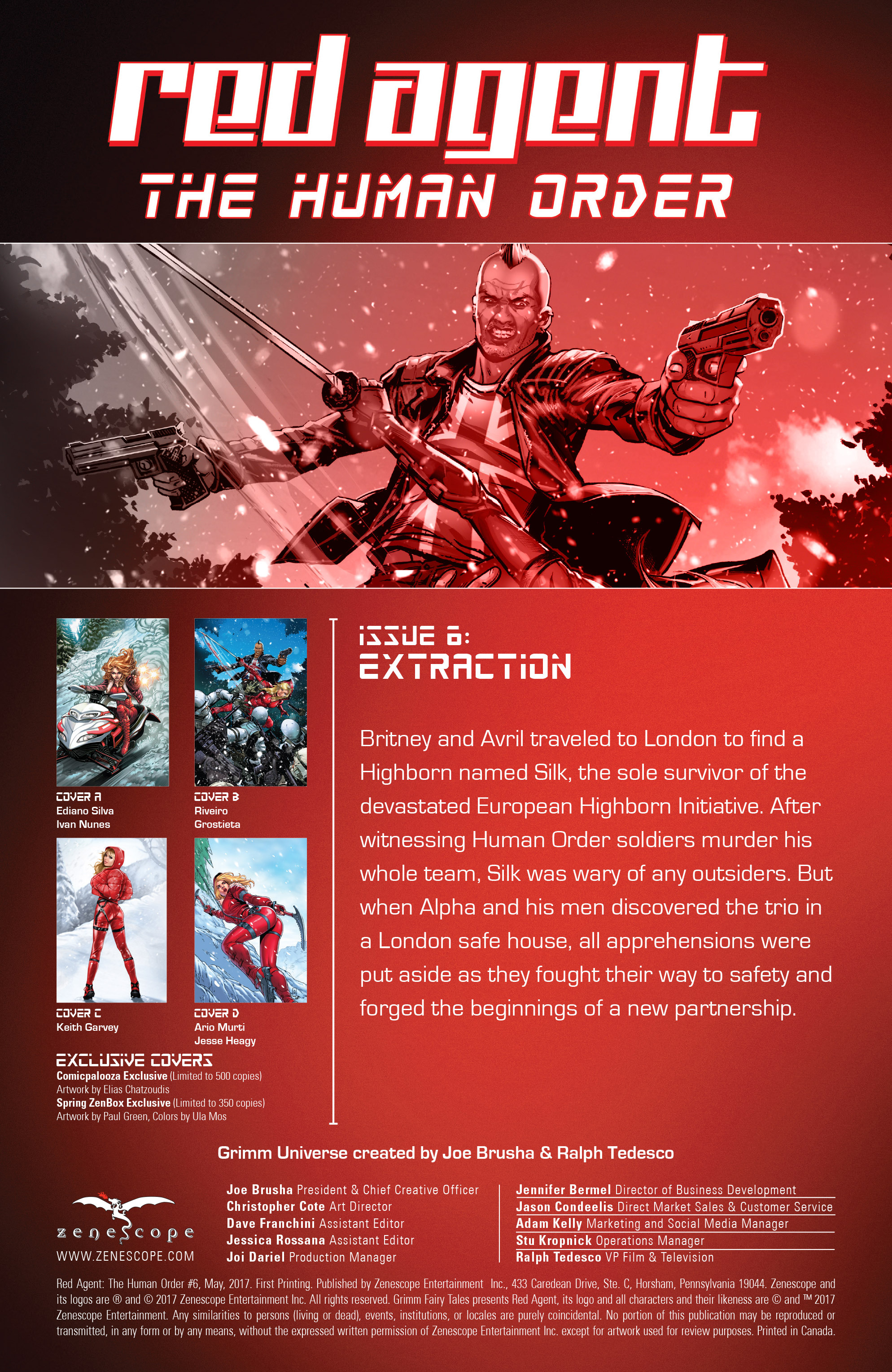 Red Agent: The Human Order (2016-): Chapter 6 - Page 2