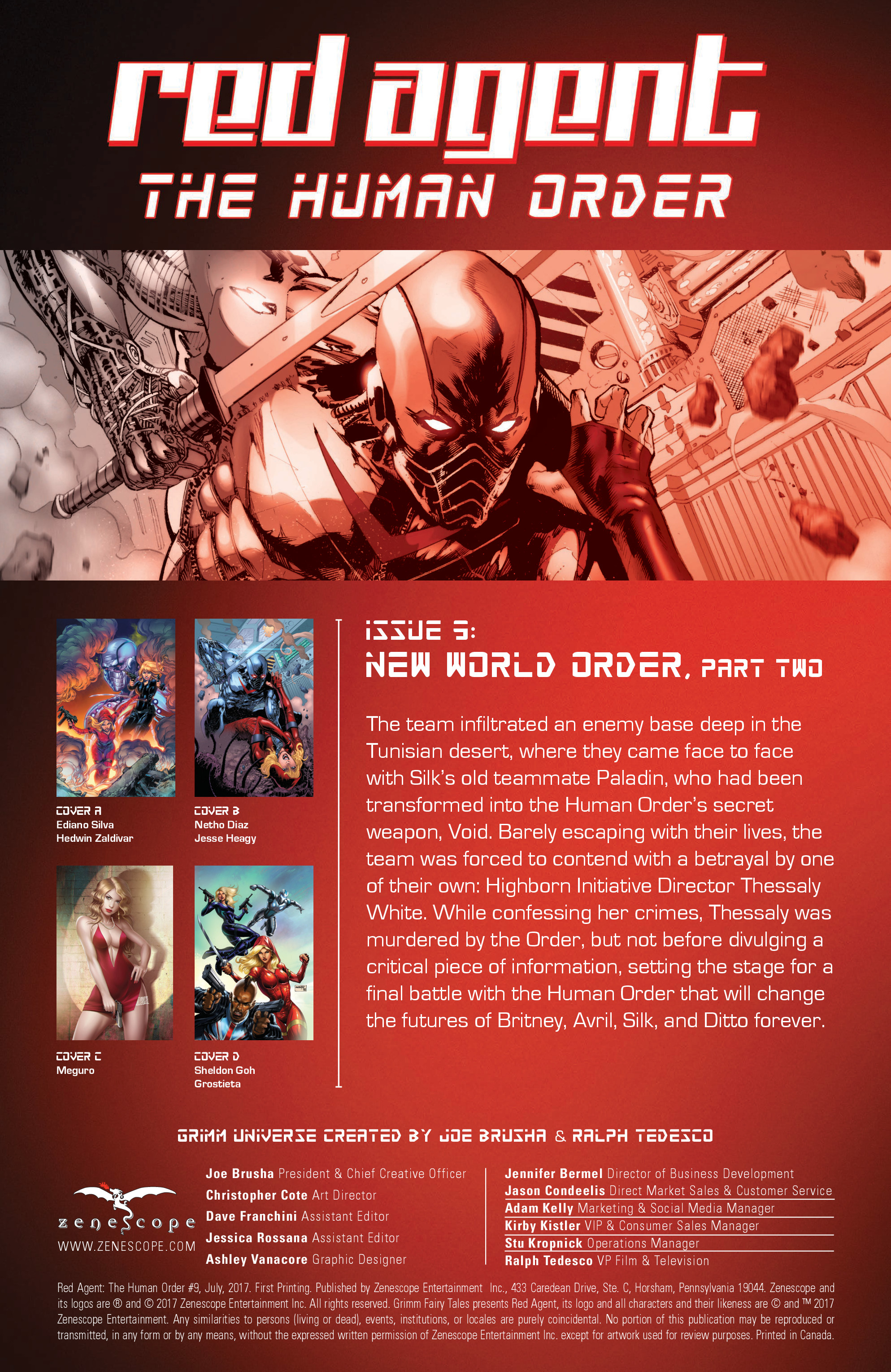Red Agent: The Human Order (2016-): Chapter 9 - Page 2