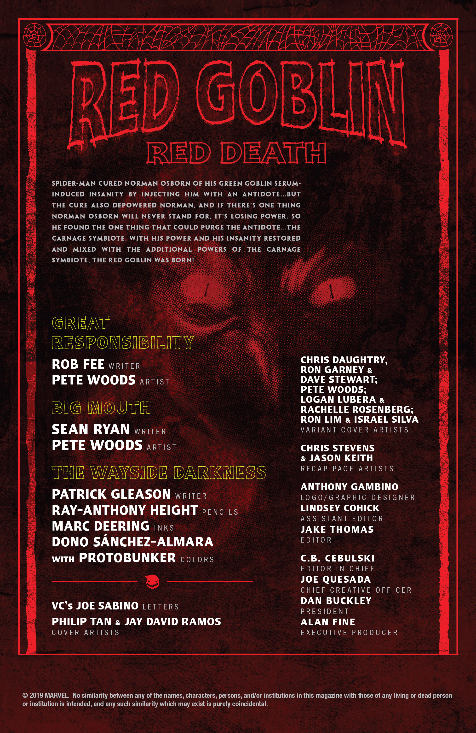 Red Goblin: Red Death (2019): Chapter 1 - Page 2