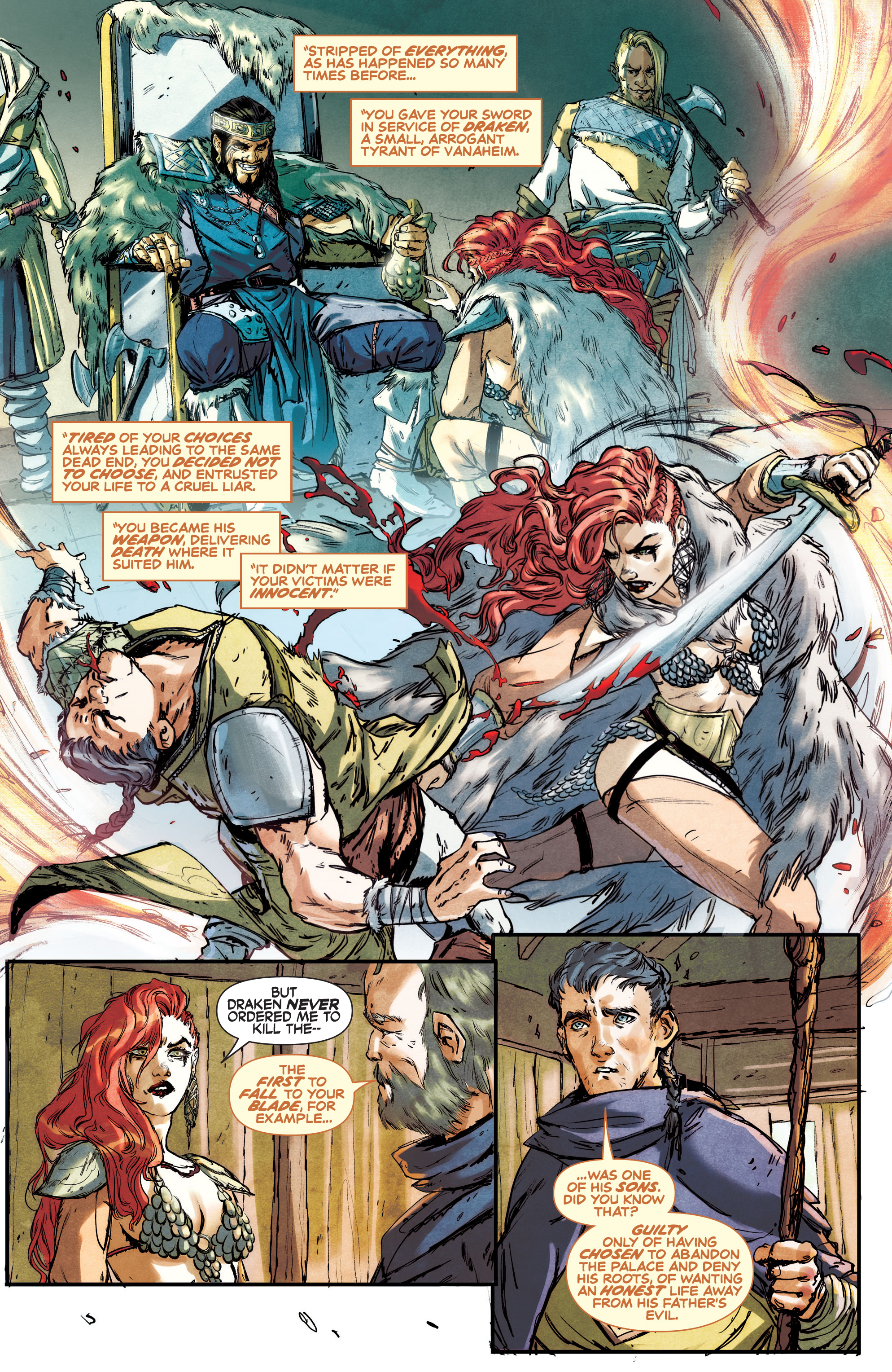 Red Sonja 2021 Holiday Special (2021): Chapter 1 - Page 8