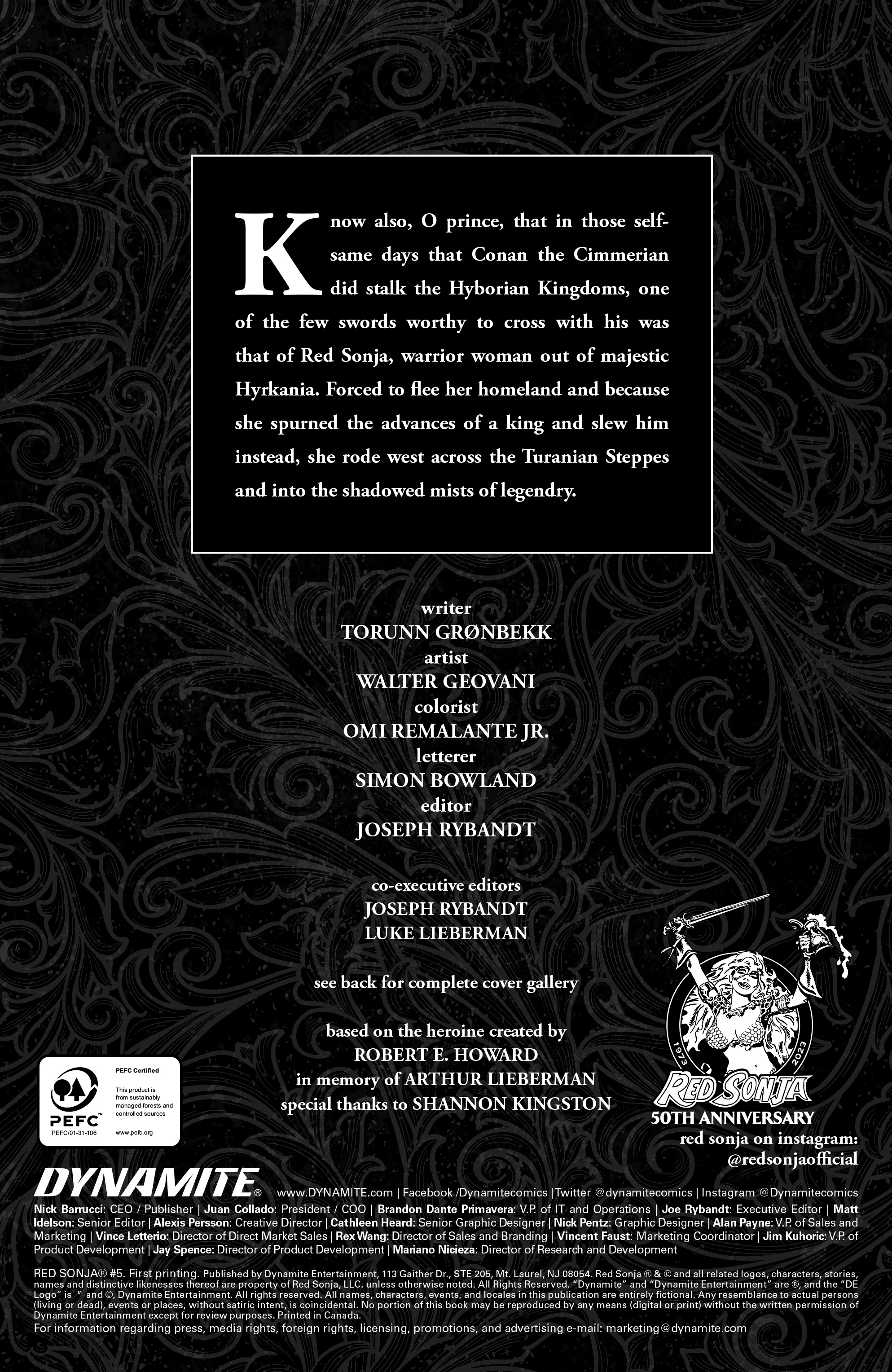 Red Sonja (2023-): Chapter 5 - Page 6