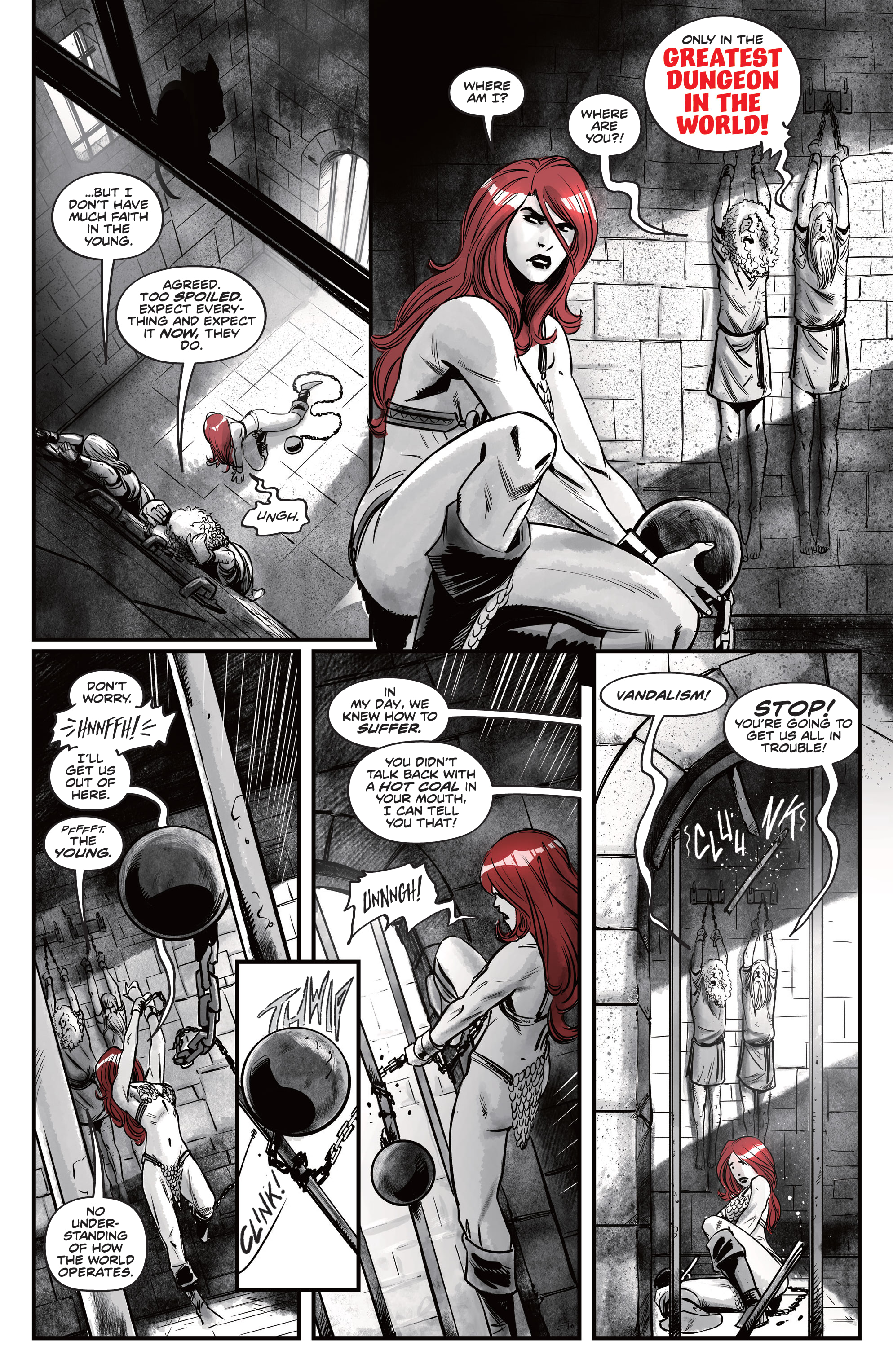 Red Sonja: Black, White, Red (2021-): Chapter 1 - Page 7