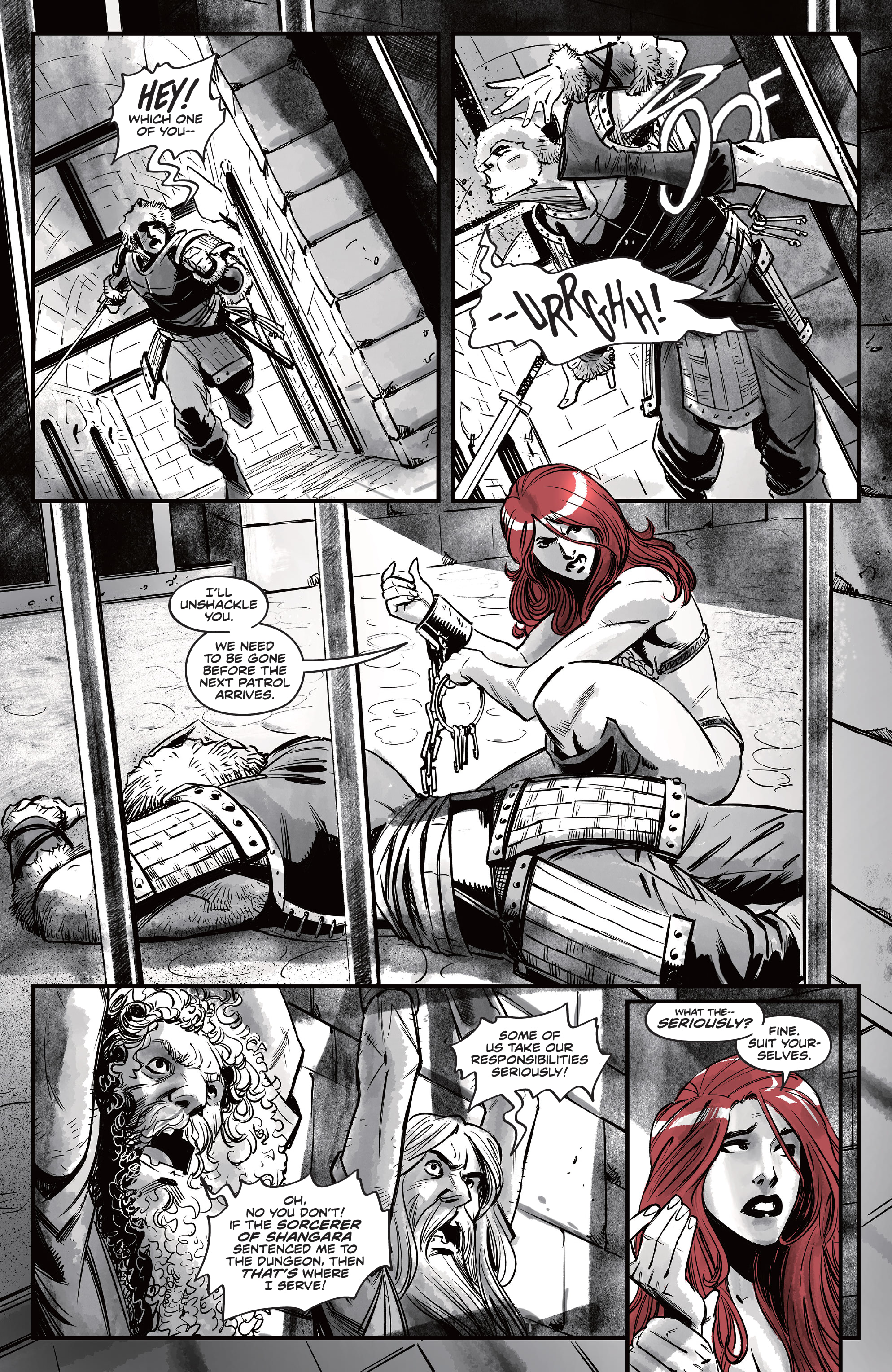 Red Sonja: Black, White, Red (2021-): Chapter 1 - Page 8