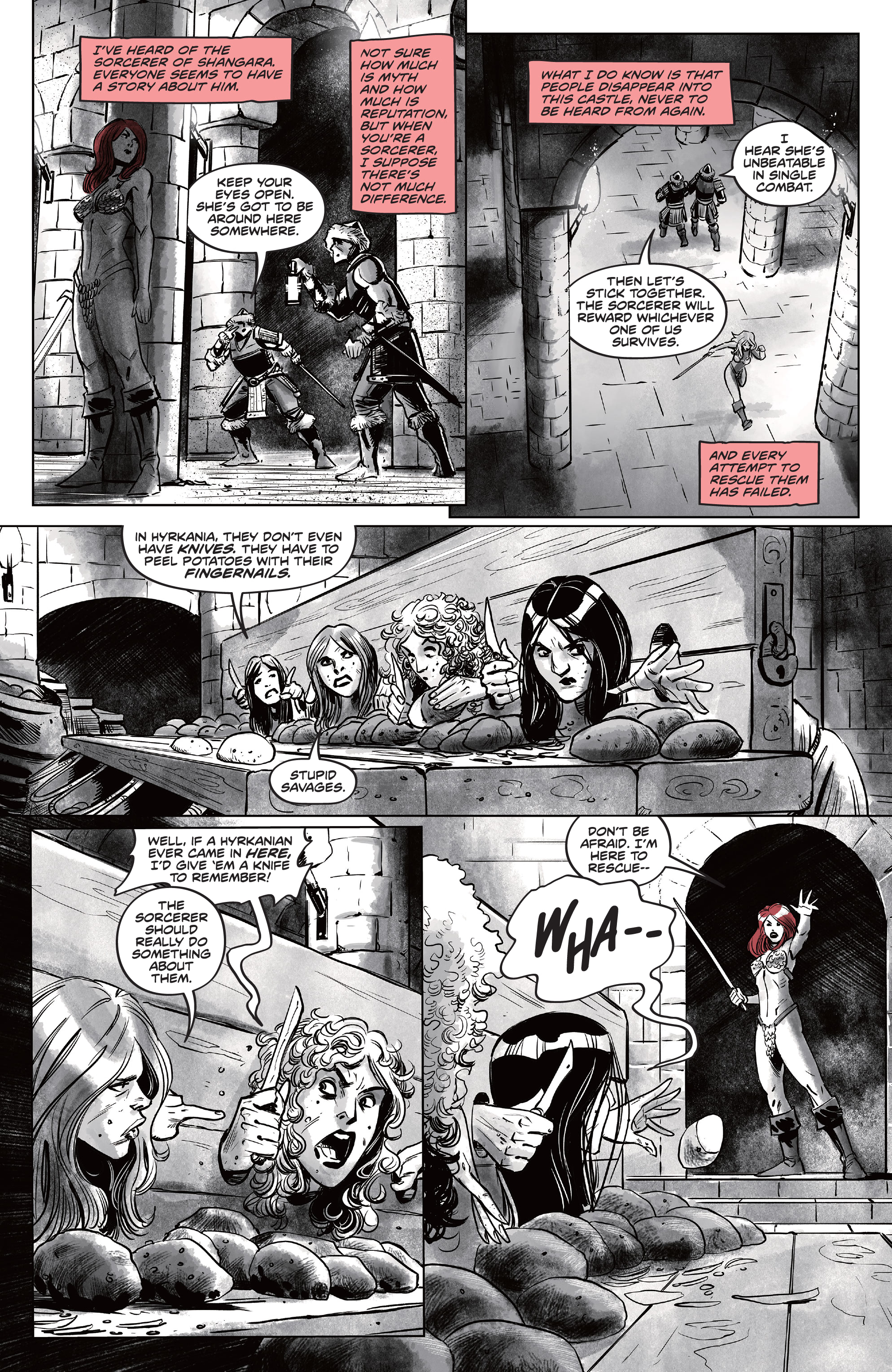 Red Sonja: Black, White, Red (2021-): Chapter 1 - Page 9