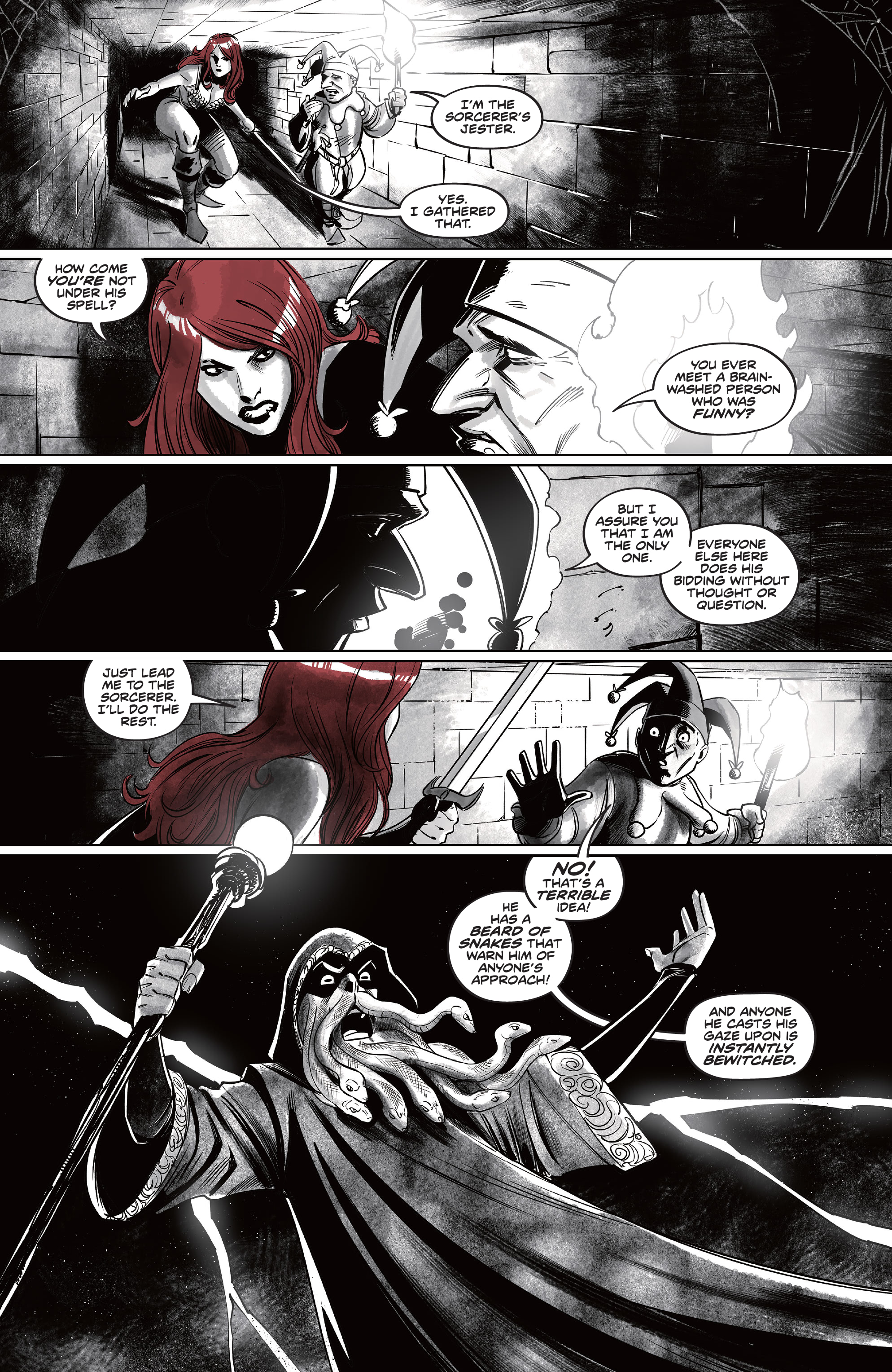 Red Sonja: Black, White, Red (2021-): Chapter 1 - Page 11