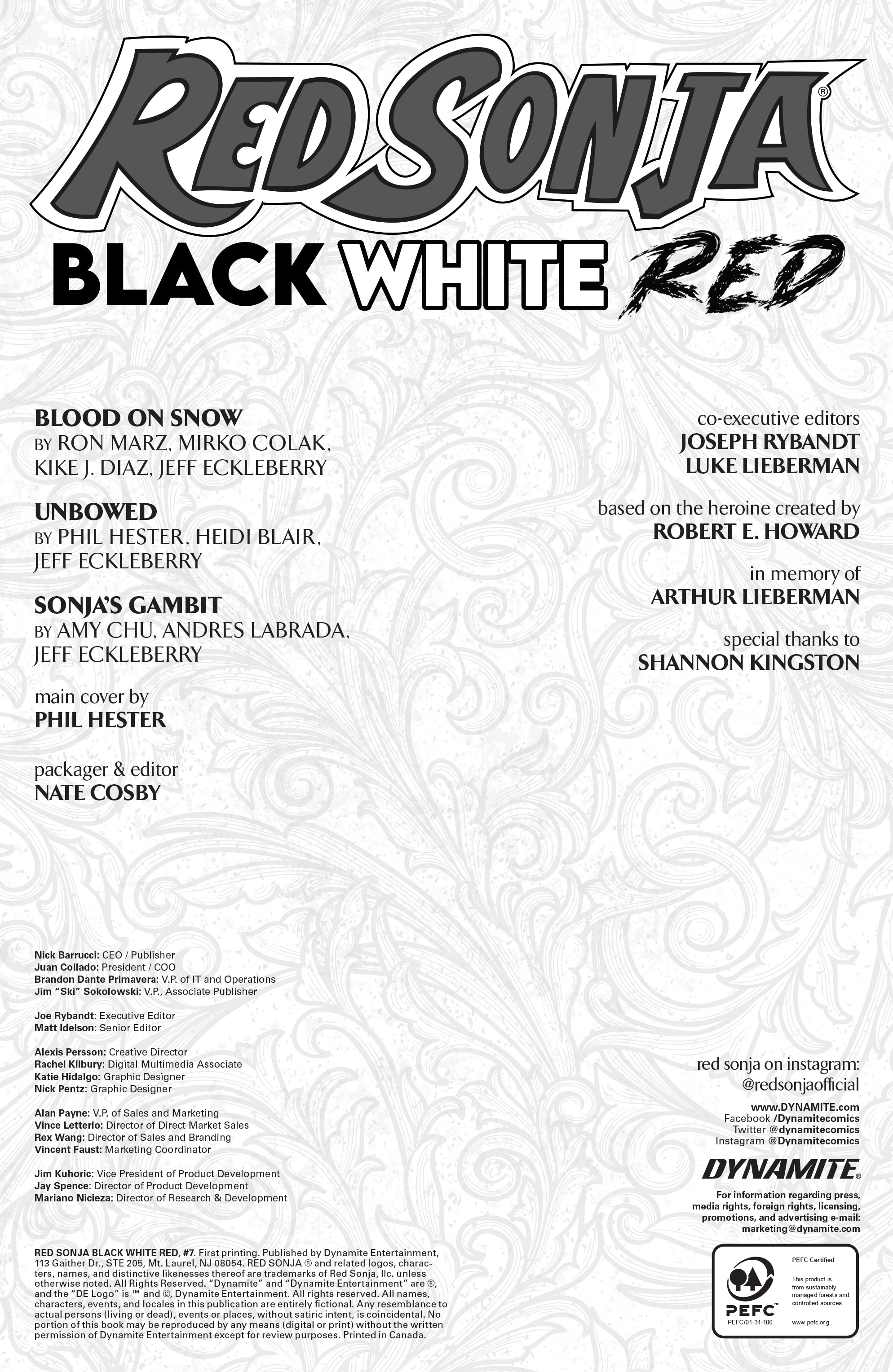 Red Sonja: Black, White, Red (2021-): Chapter 7 - Page 5