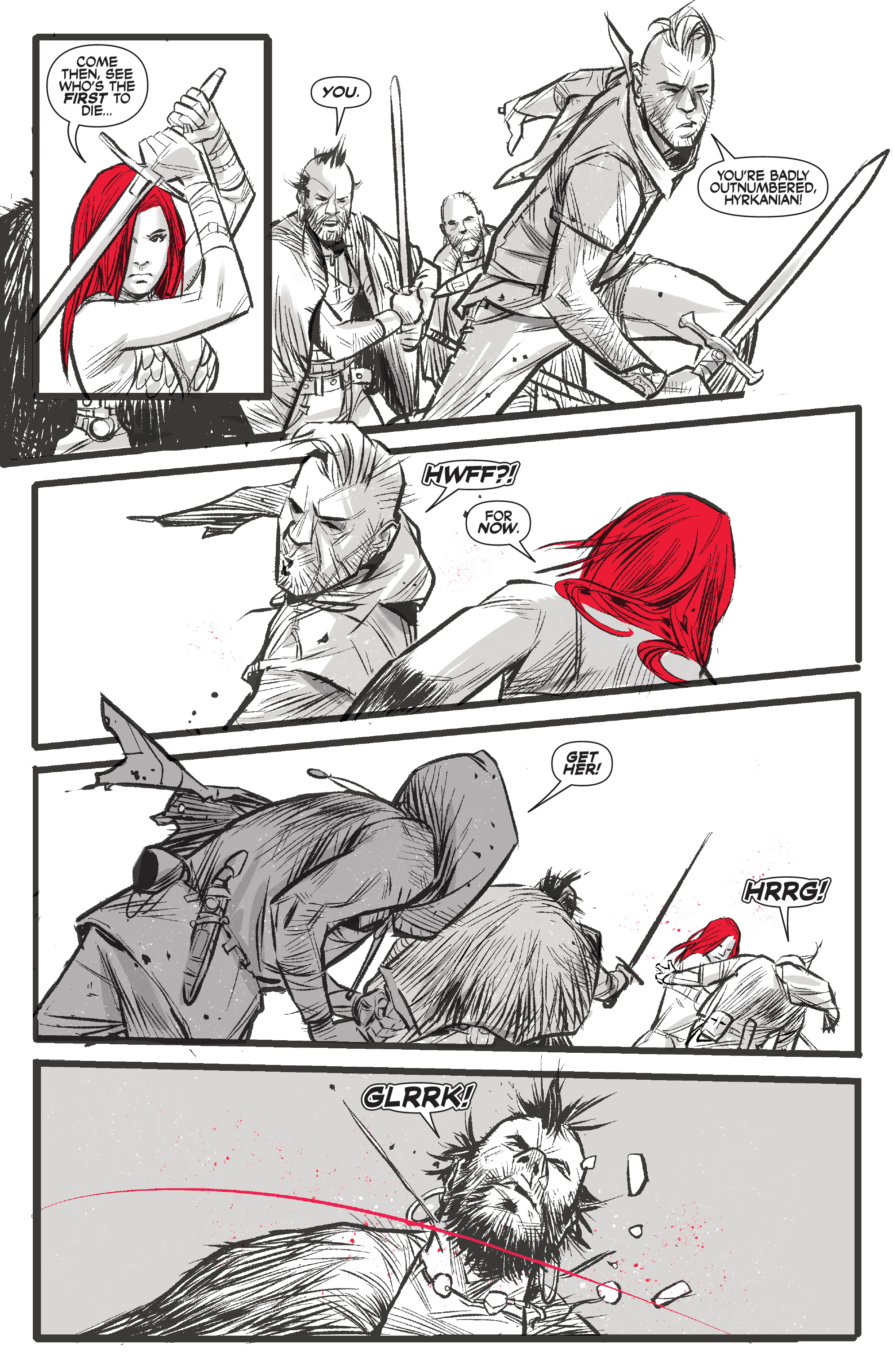 Red Sonja: Black, White, Red (2021-): Chapter 7 - Page 10