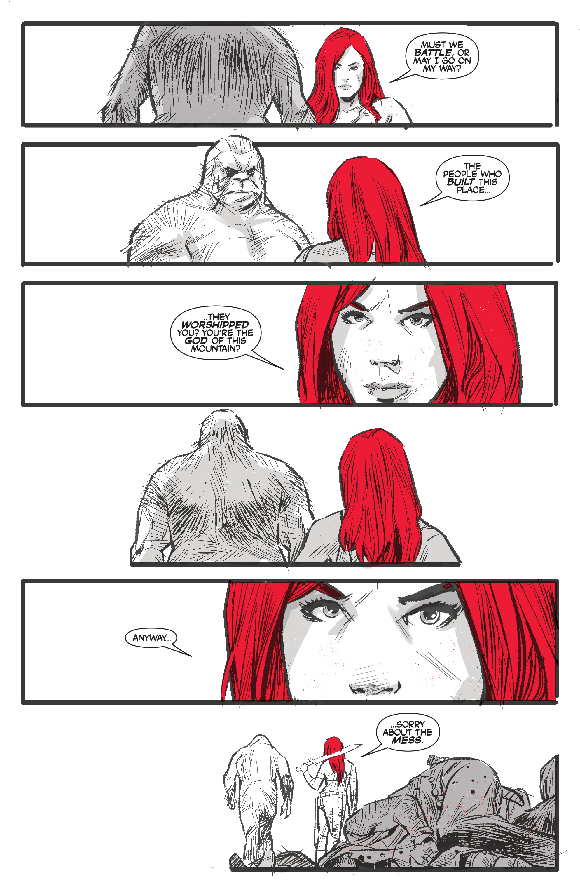 Red Sonja: Black, White, Red (2021-): Chapter 7 - Page 14