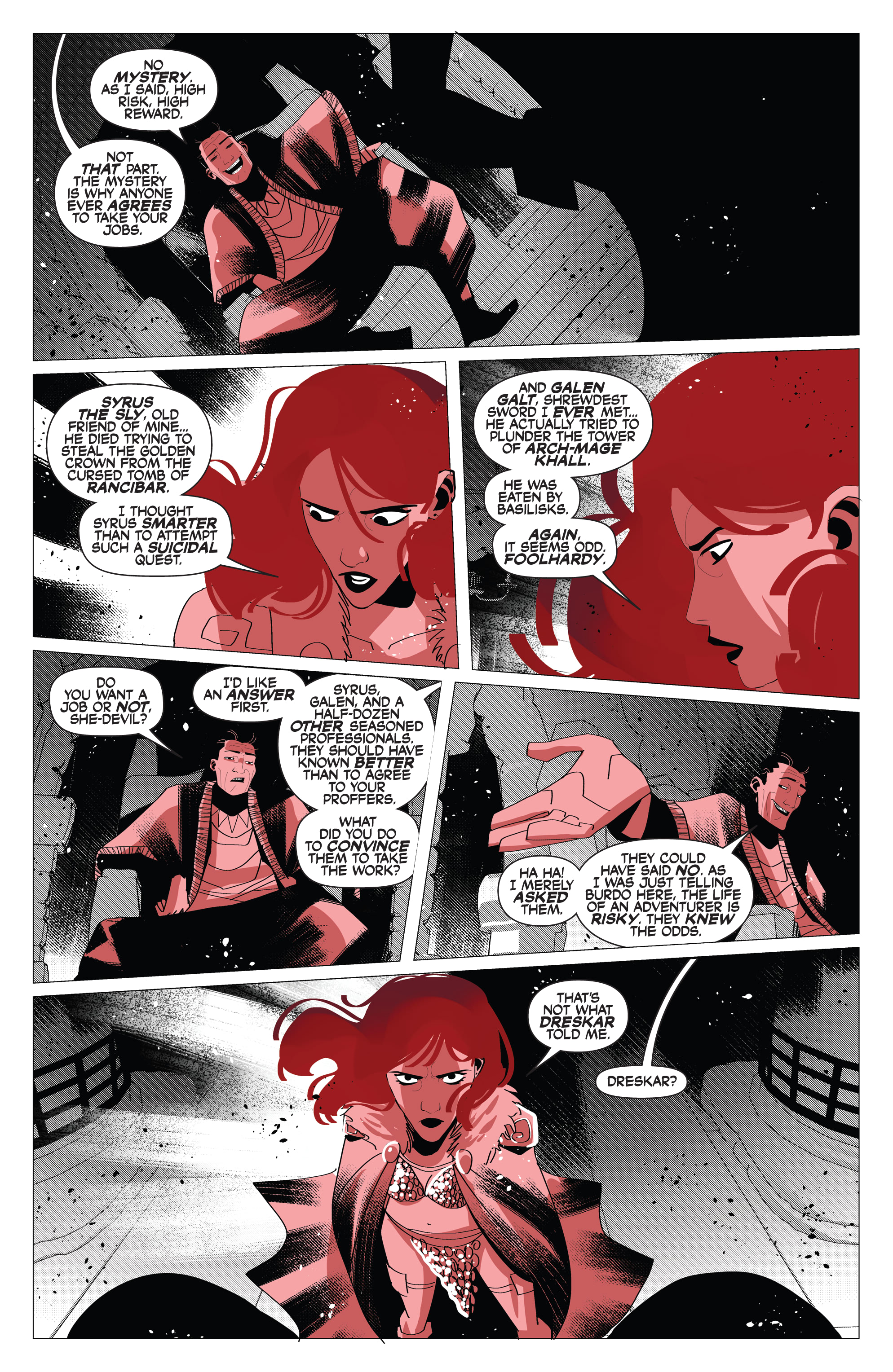 Red Sonja: Black, White, Red (2021-): Chapter 8 - Page 9