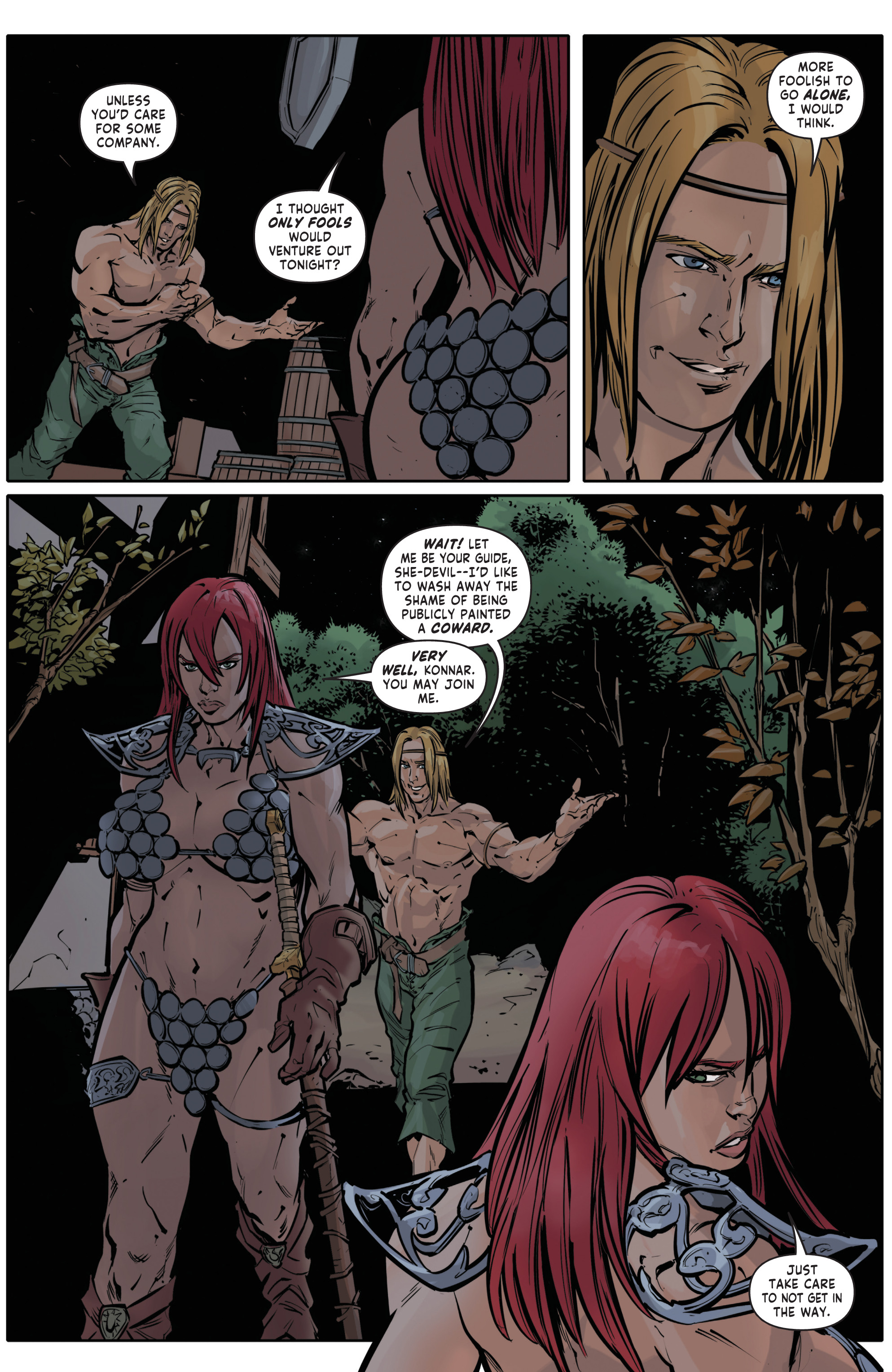 Red Sonja: Halloween Special (2018): Chapter 1 - Page 9
