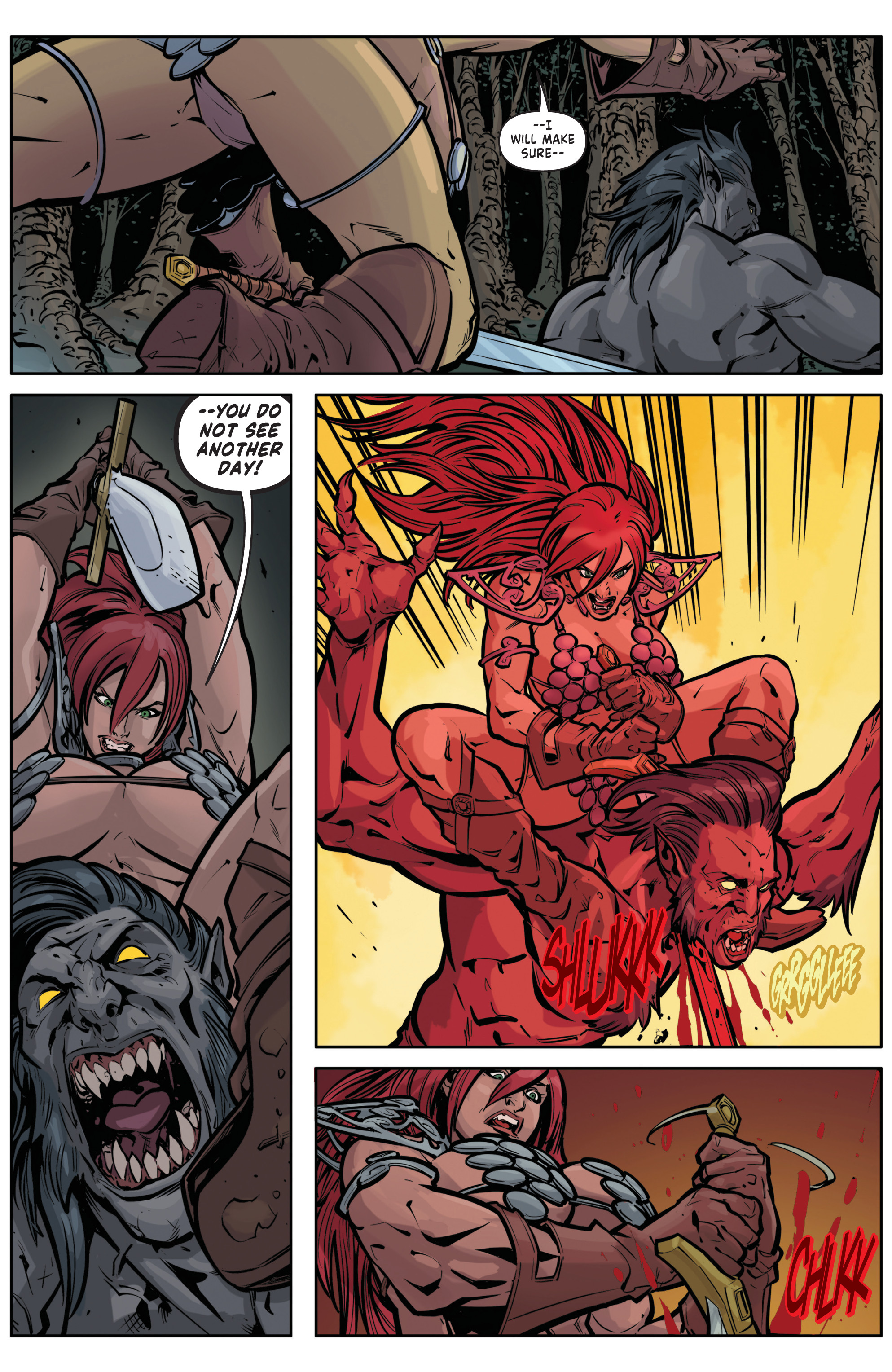 Red Sonja: Halloween Special (2018): Chapter 1 - Page 19