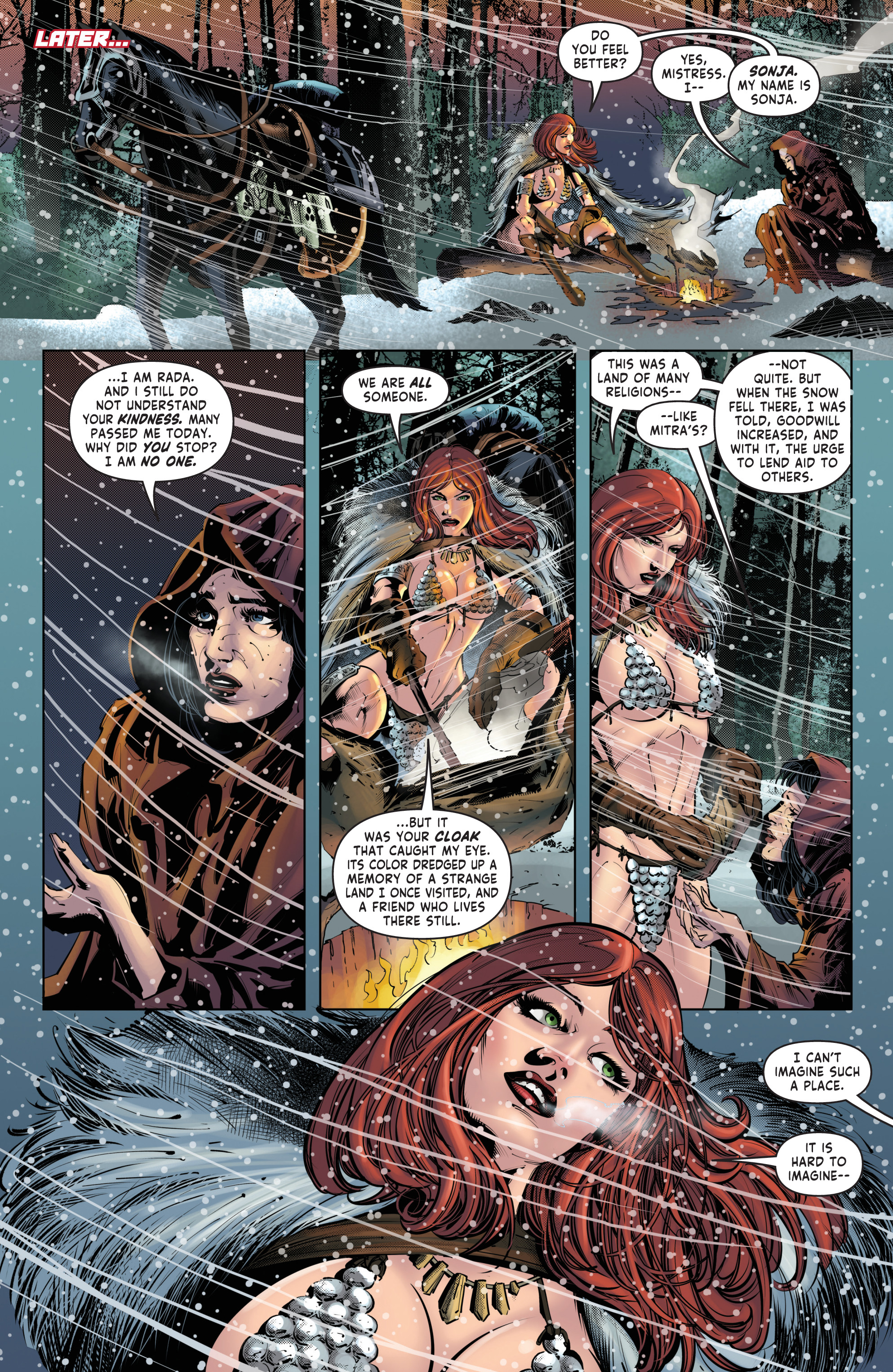 Red Sonja: Holiday Special (2018): Chapter 1 - Page 5