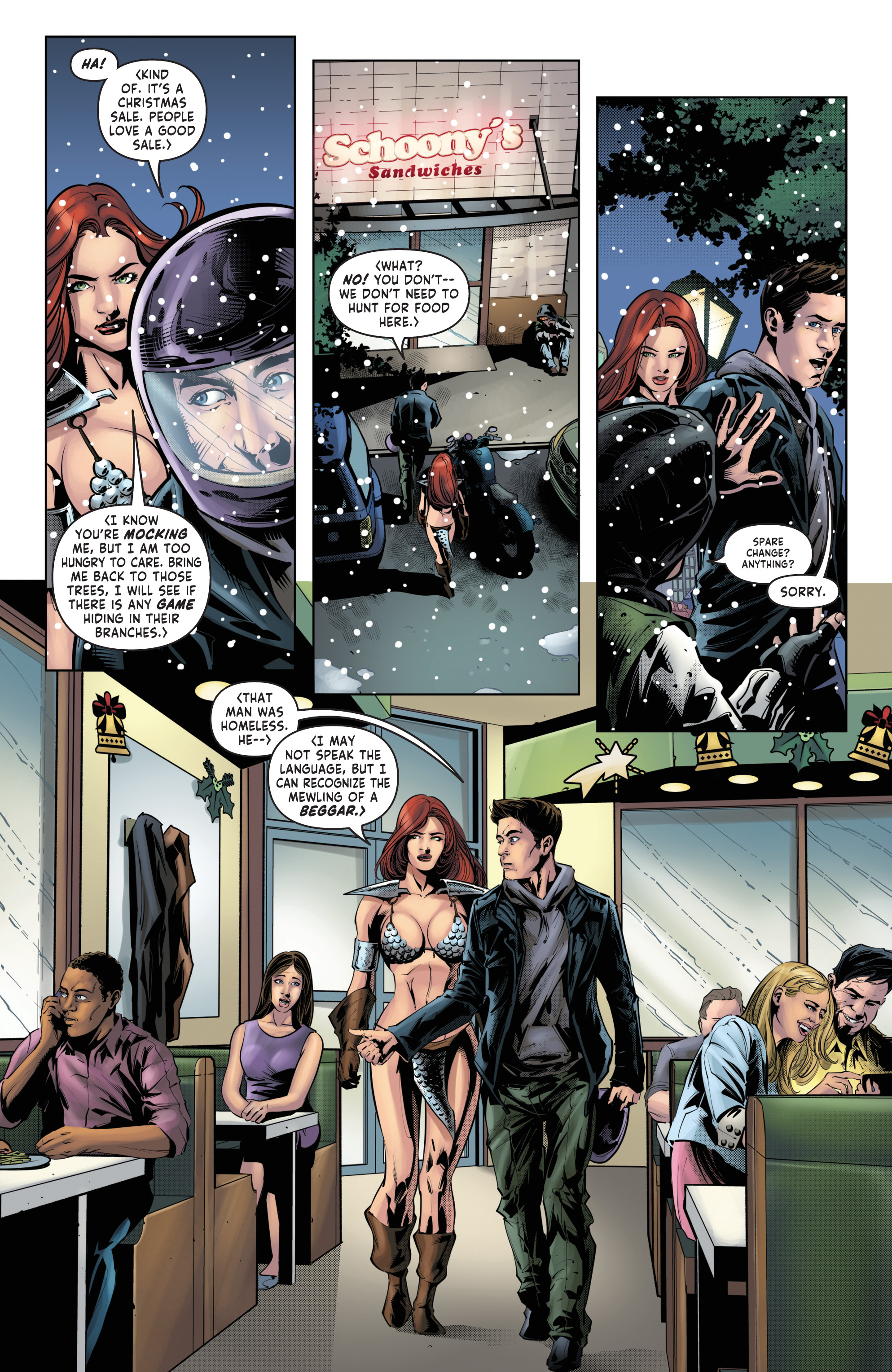 Red Sonja: Holiday Special (2018): Chapter 1 - Page 9