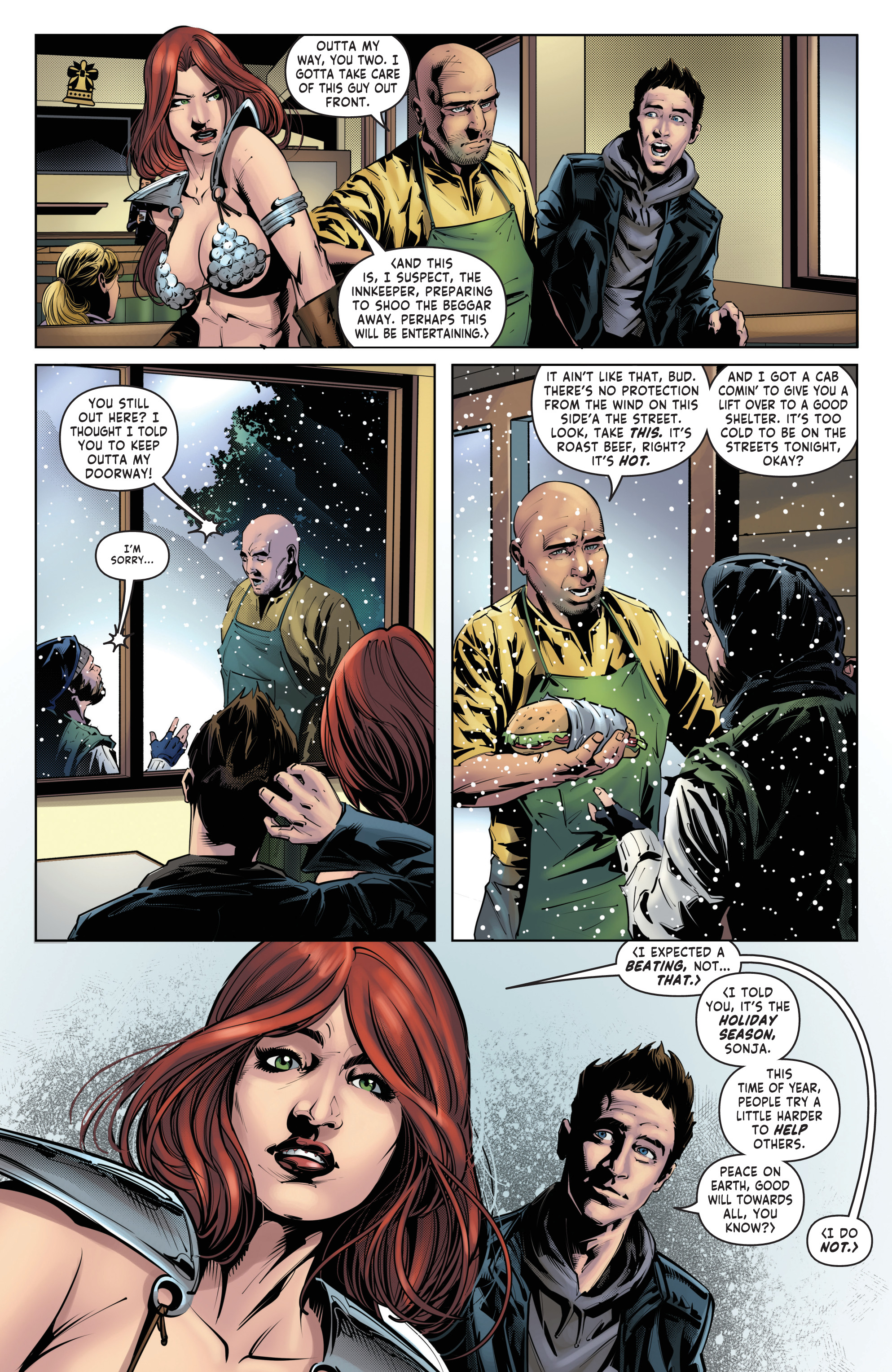 Red Sonja: Holiday Special (2018): Chapter 1 - Page 10