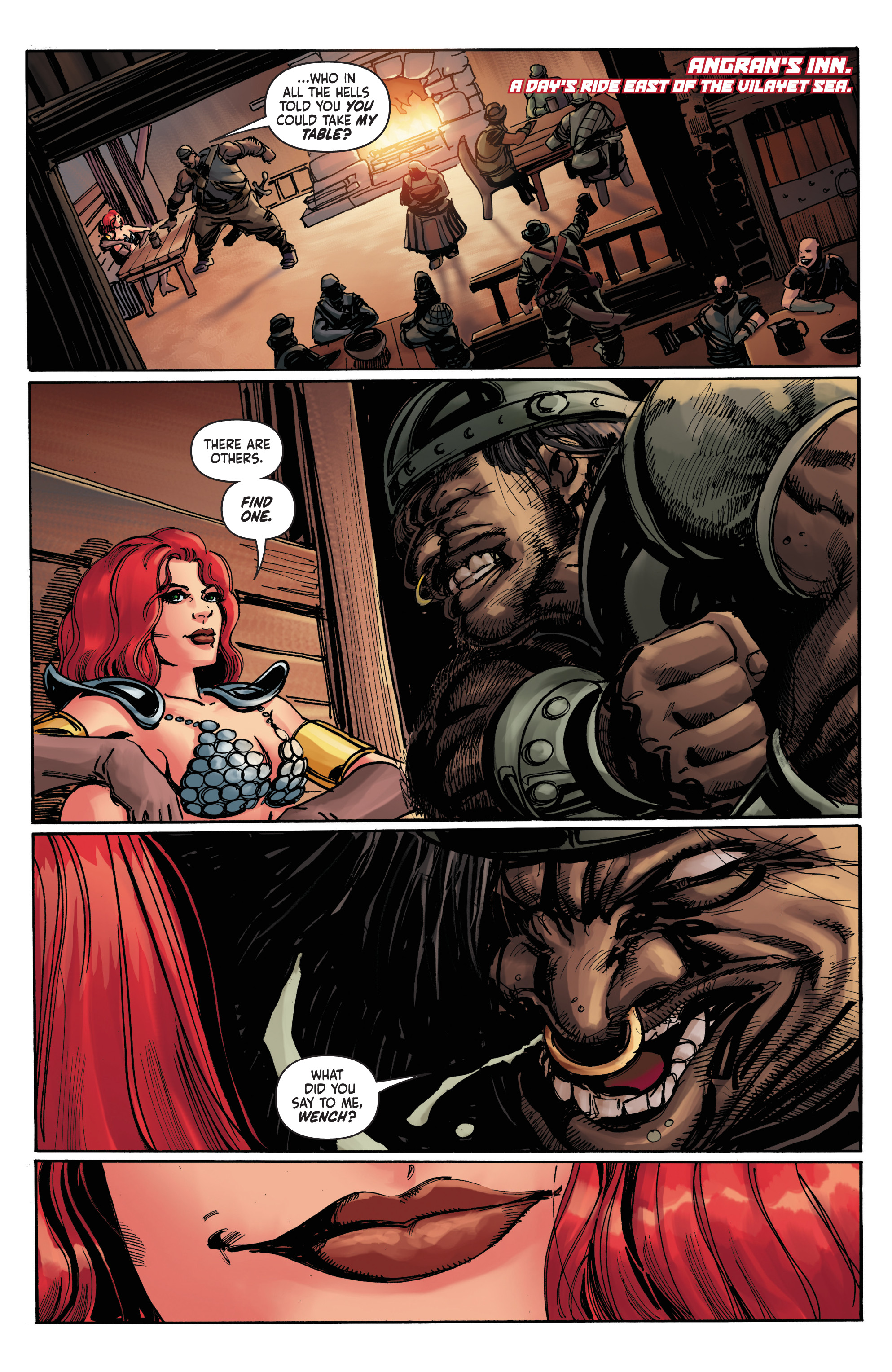 Red Sonja: The Long Walk To Oblivion (2017): Chapter 1 - Page 4