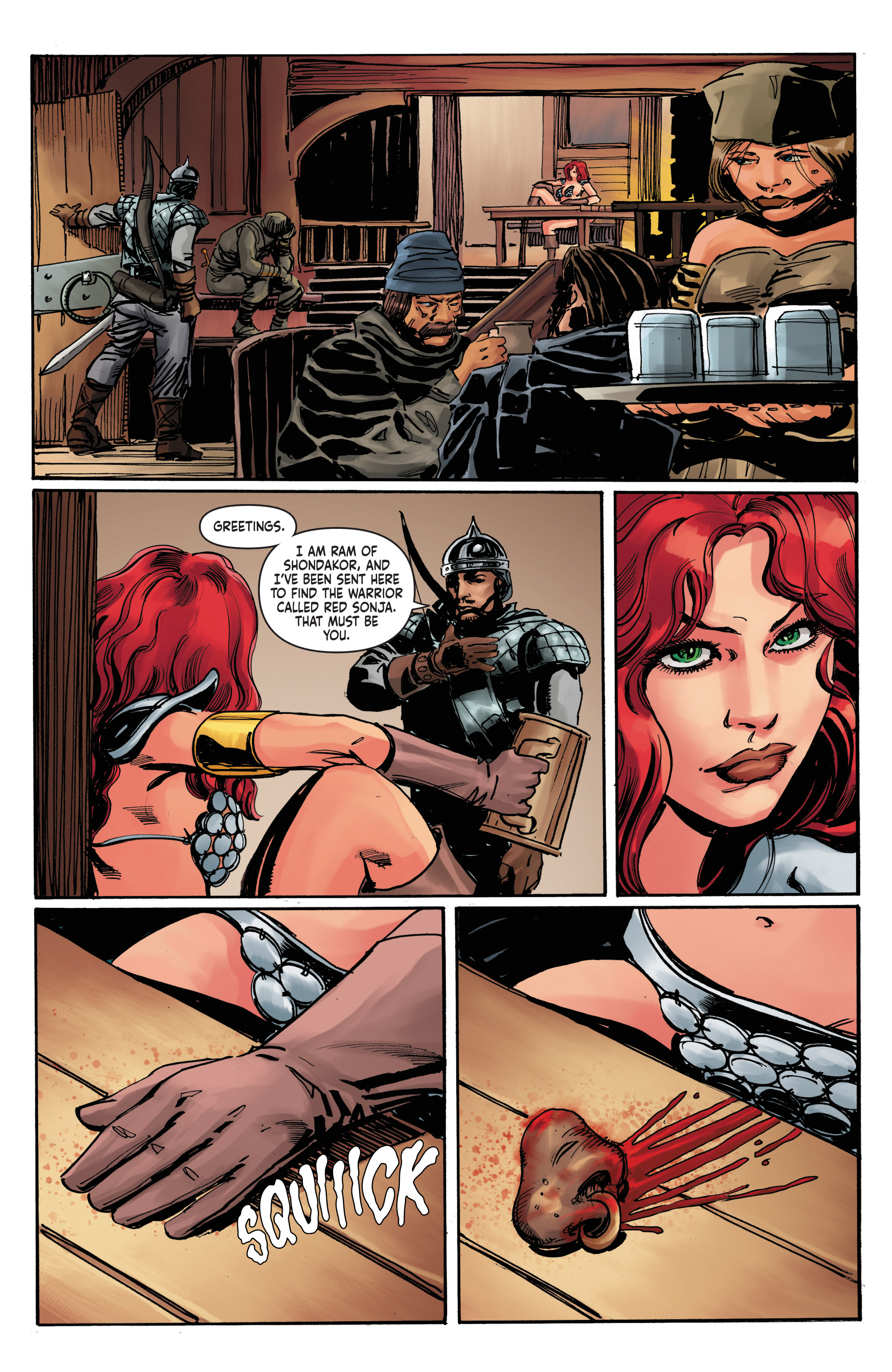 Red Sonja: The Long Walk To Oblivion (2017): Chapter 1 - Page 6