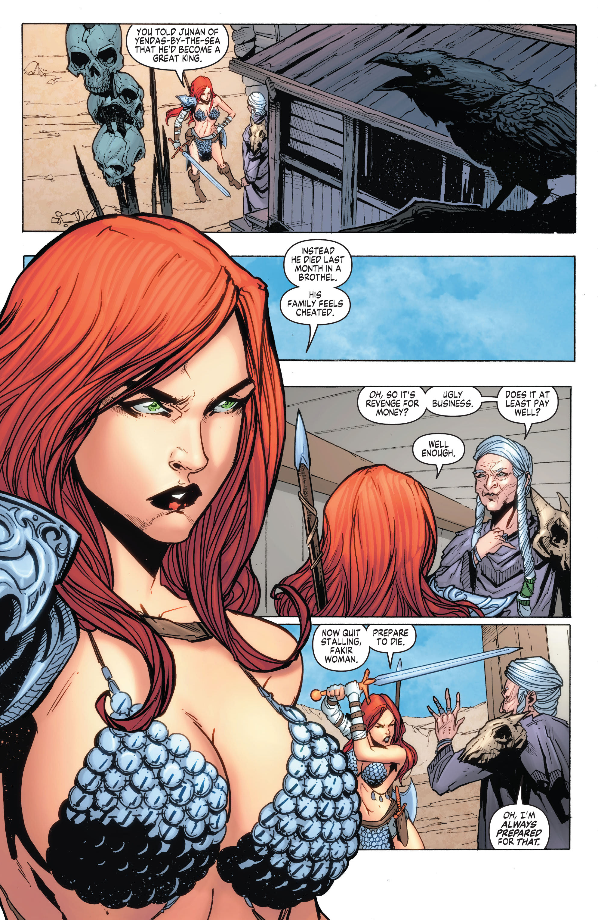 Red Sonja Valentine's Special One-Shot (2021): Chapter 1 - Page 6