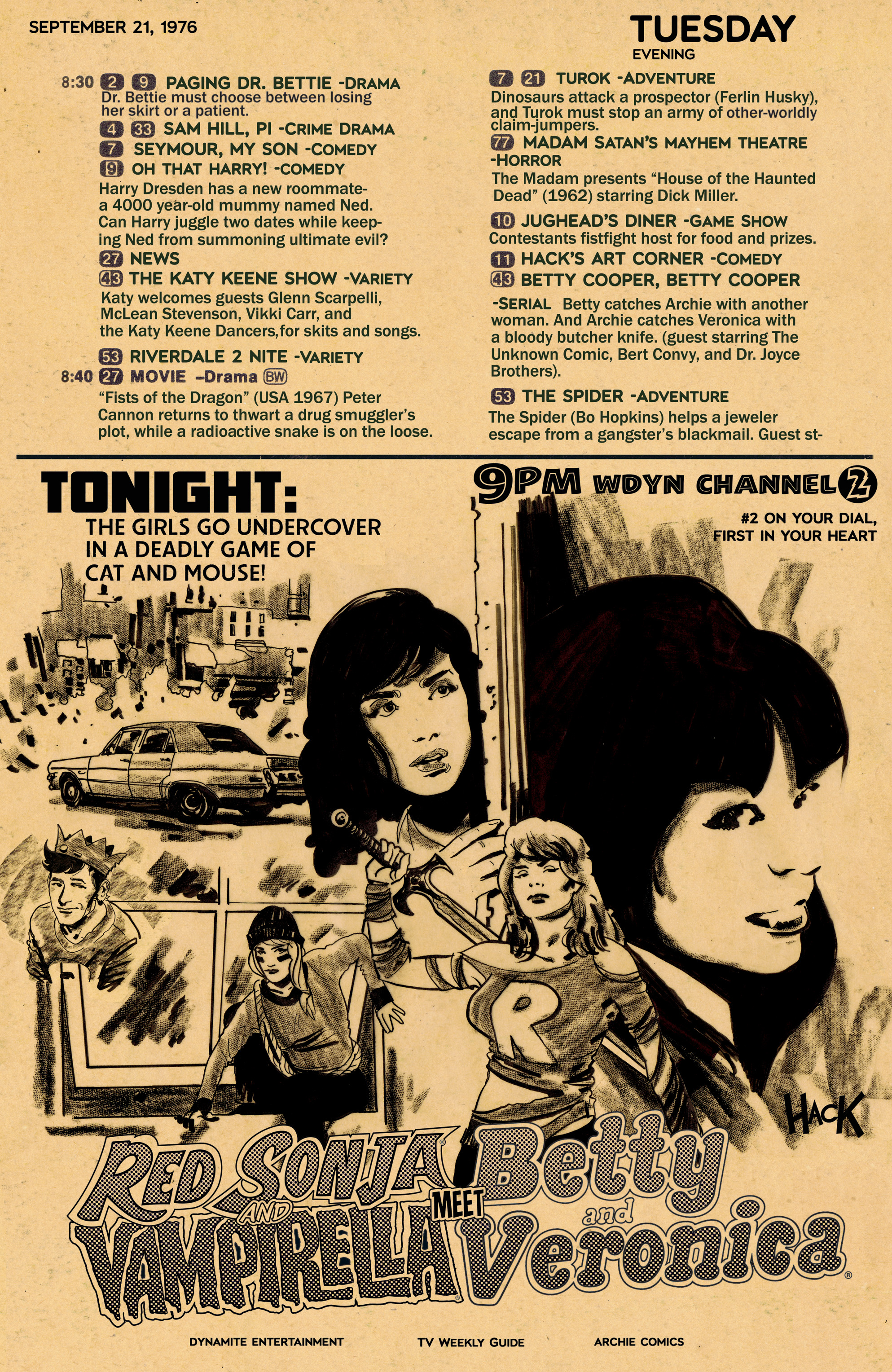 Red Sonja & Vampirella Meet Betty & Veronica (2019-): Chapter 2 - Page 2