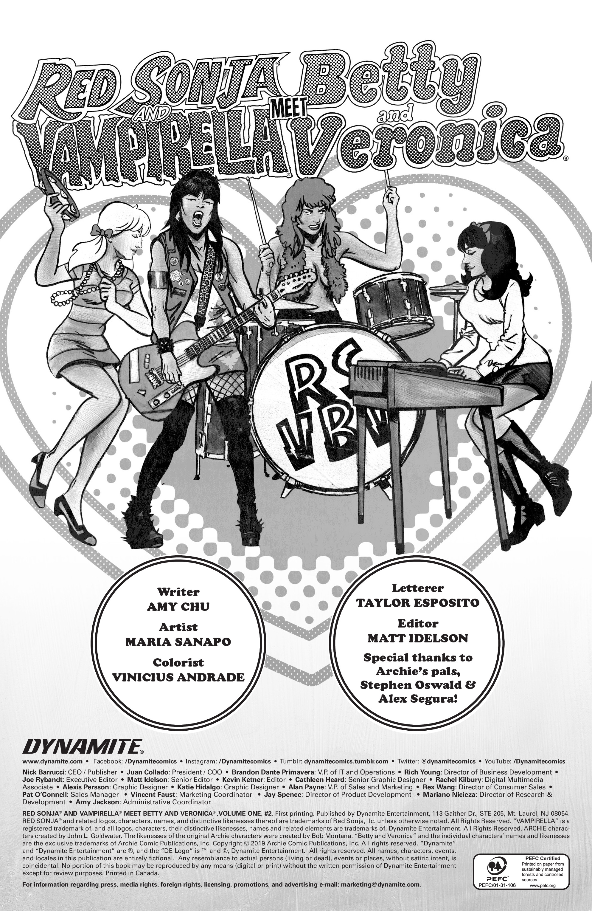 Red Sonja & Vampirella Meet Betty & Veronica (2019-): Chapter 2 - Page 6