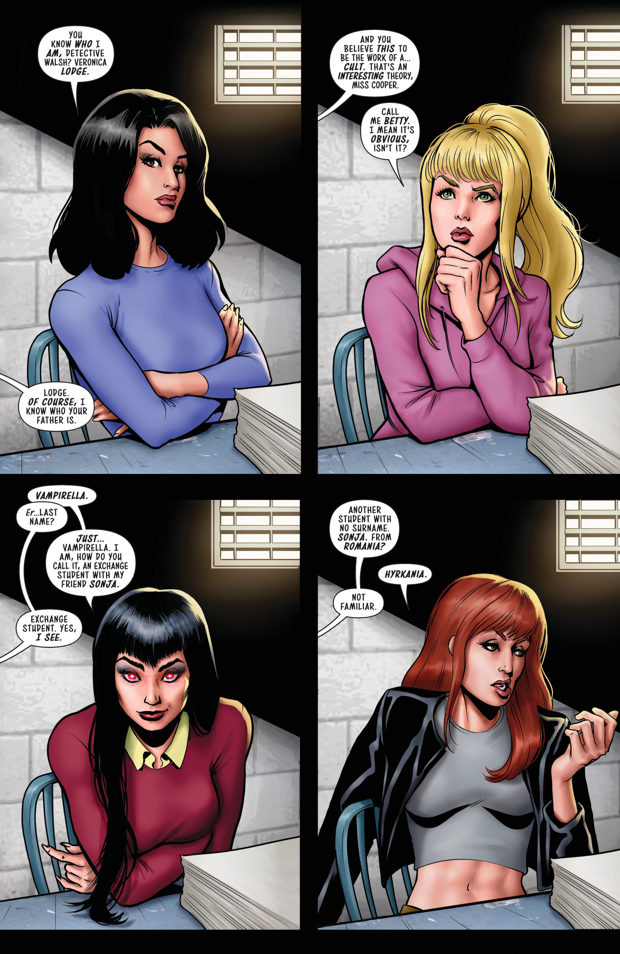 Red Sonja & Vampirella Meet Betty & Veronica (2019-): Chapter 2 - Page 7