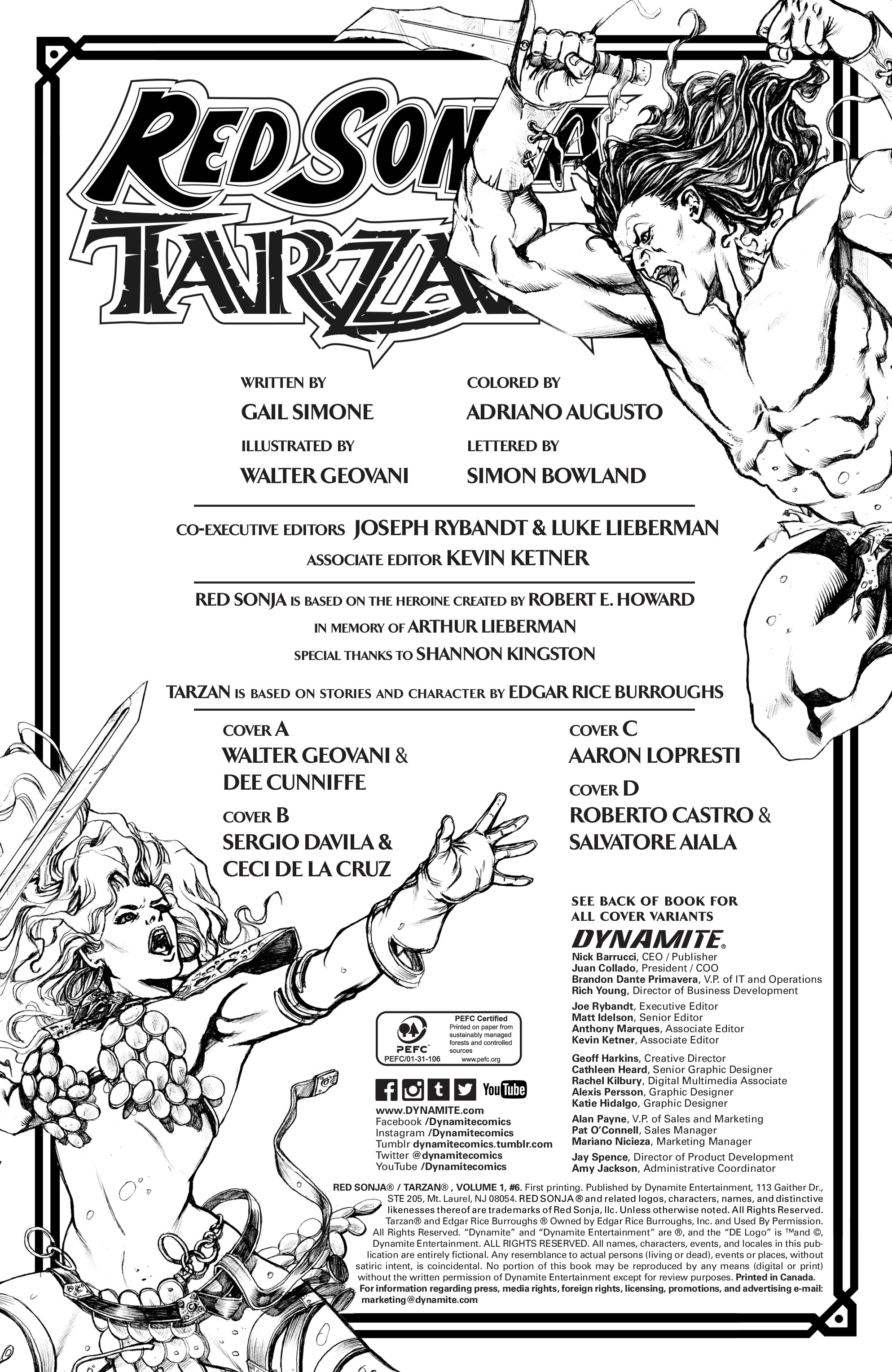 Red Sonja/Tarzan (2018-): Chapter 6 - Page 5