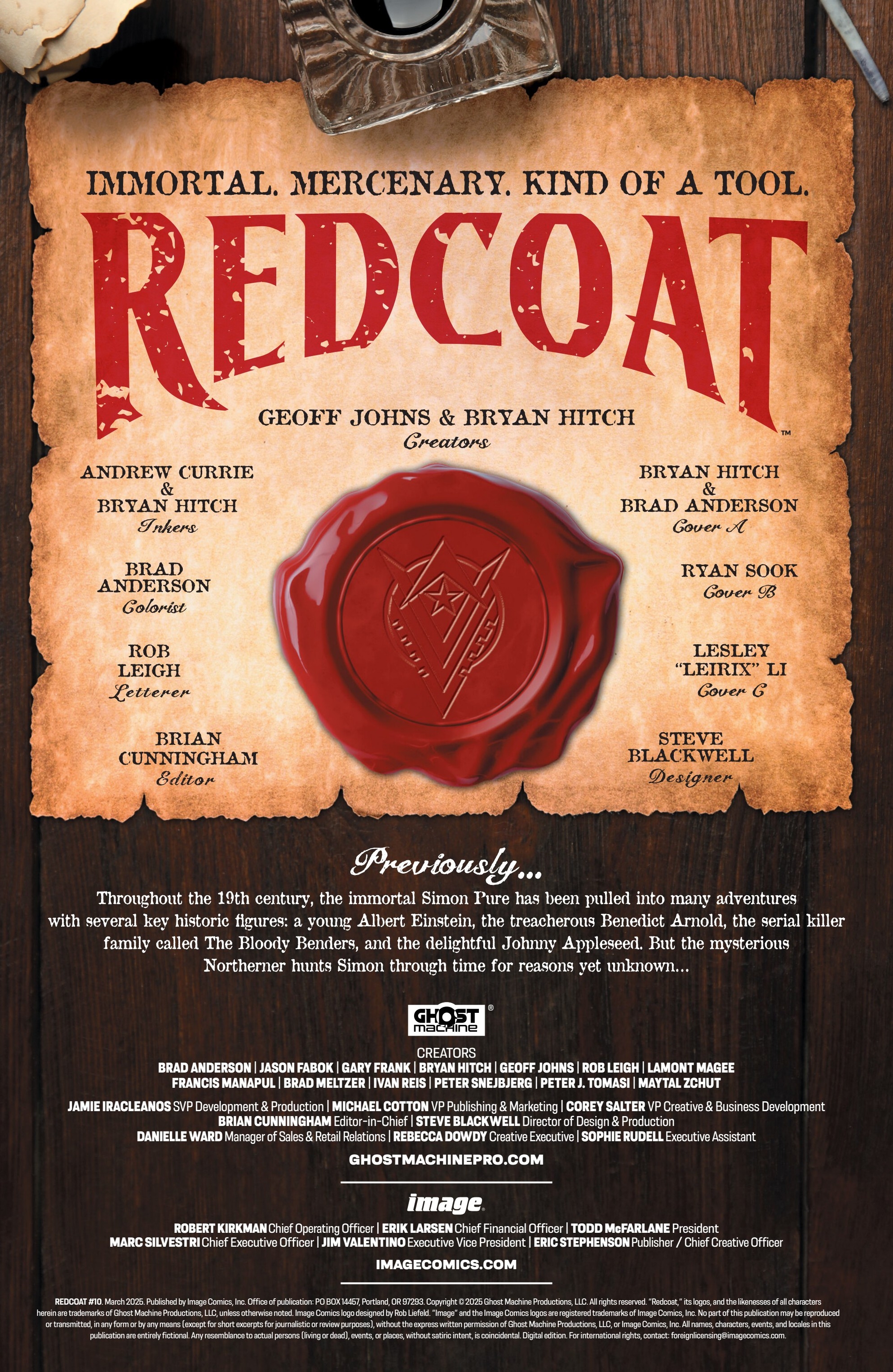 Redcoat (2024-): Chapter 10 - Page 2