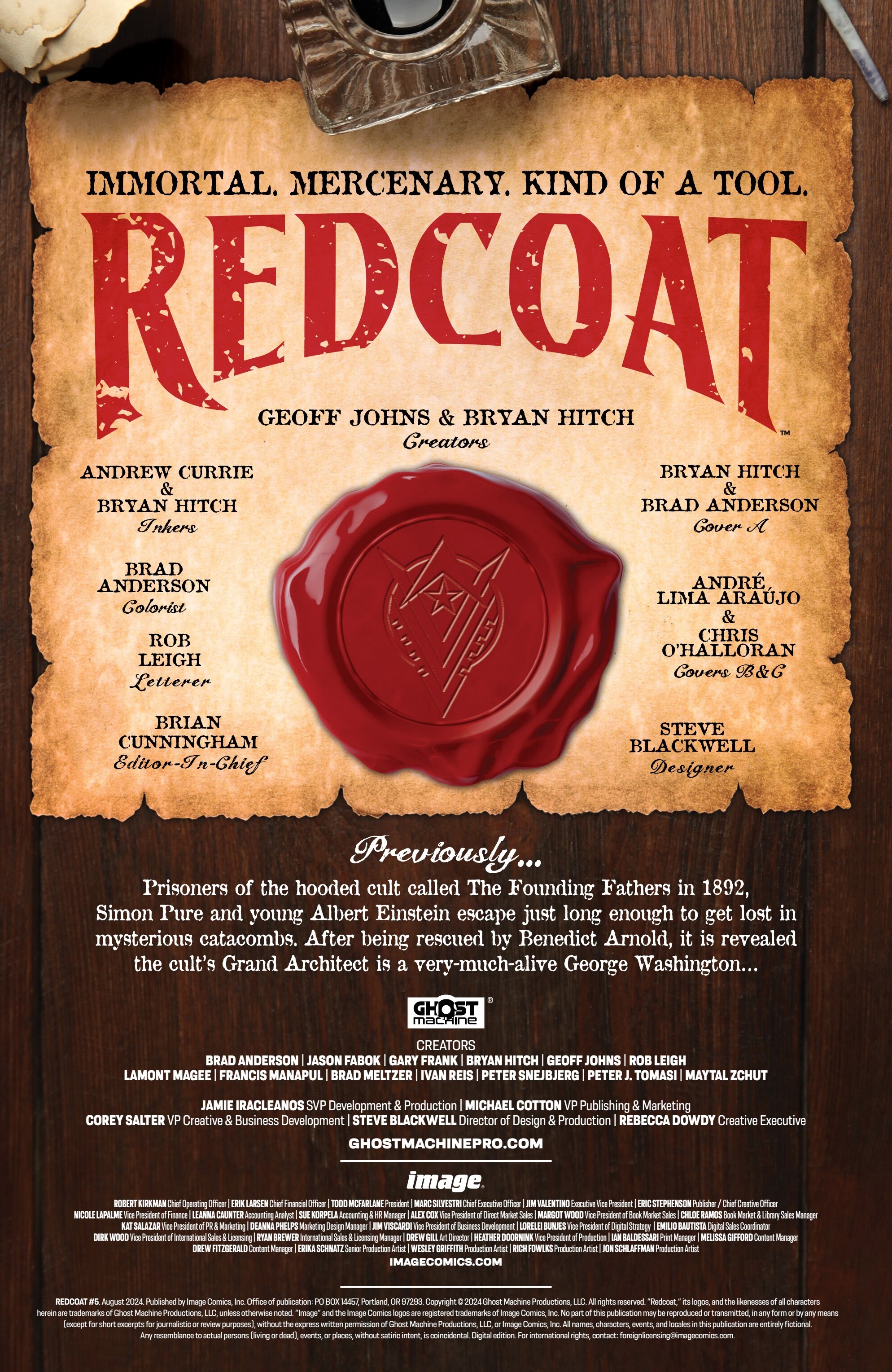 Redcoat (2024-): Chapter 5 - Page 2