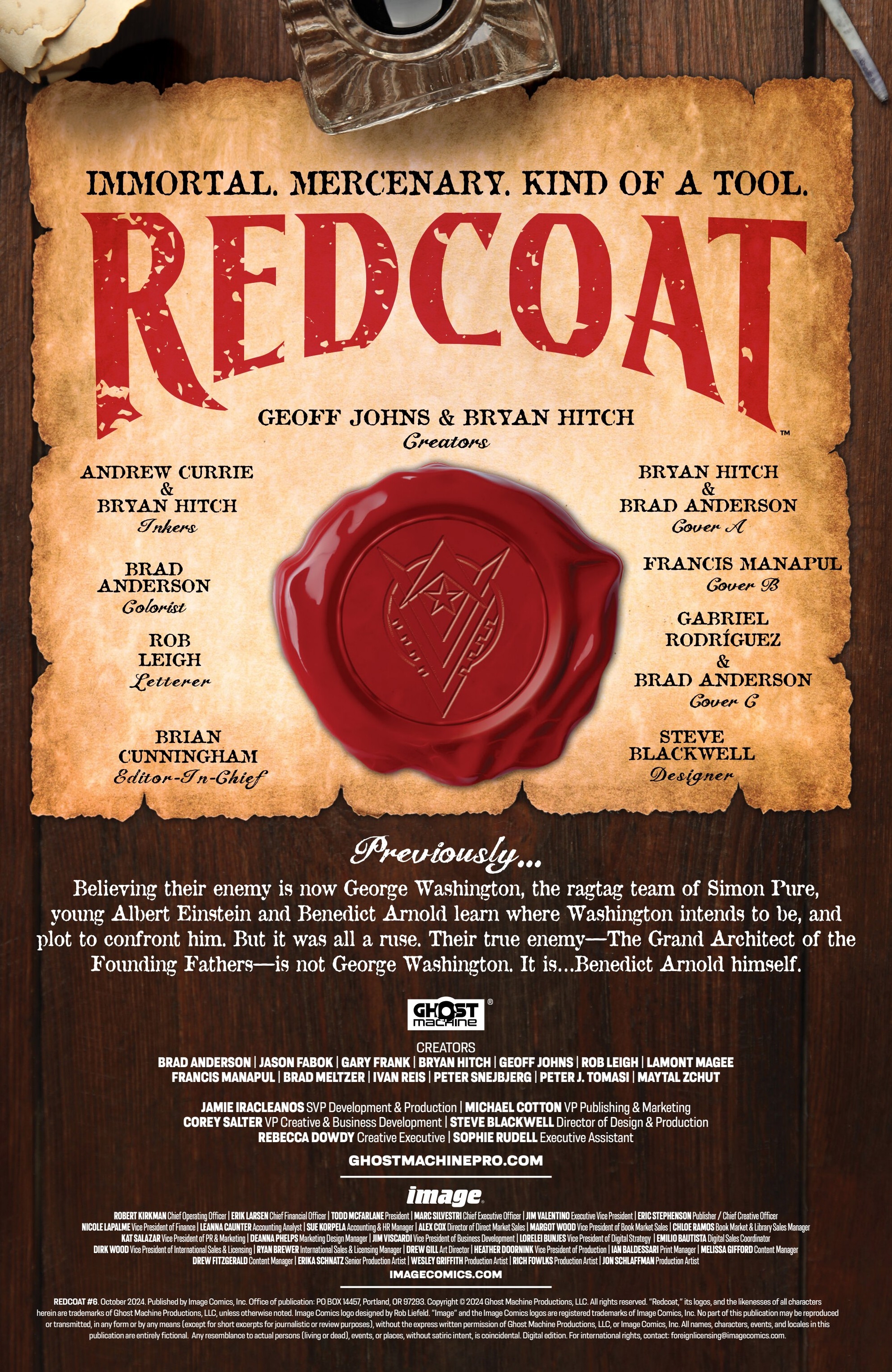 Redcoat (2024-): Chapter 6 - Page 2