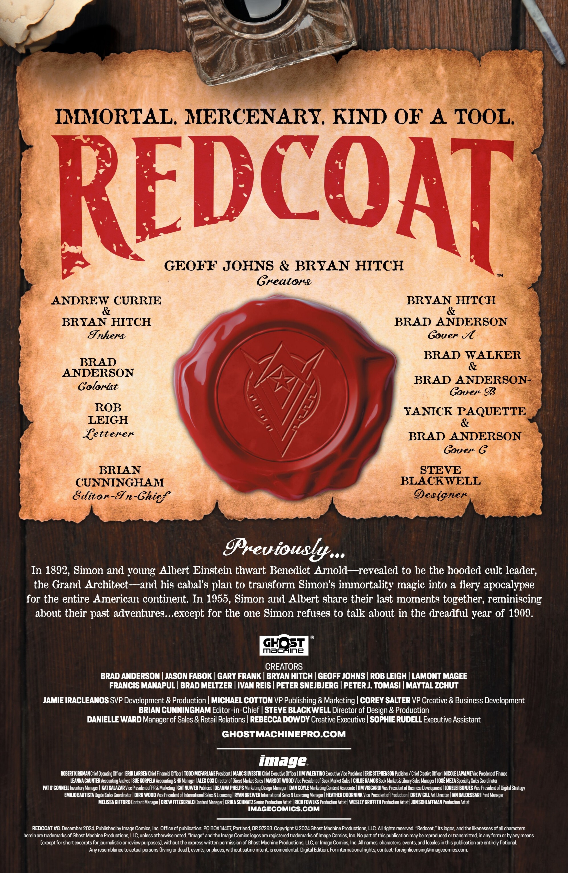 Redcoat (2024-): Chapter 8 - Page 2