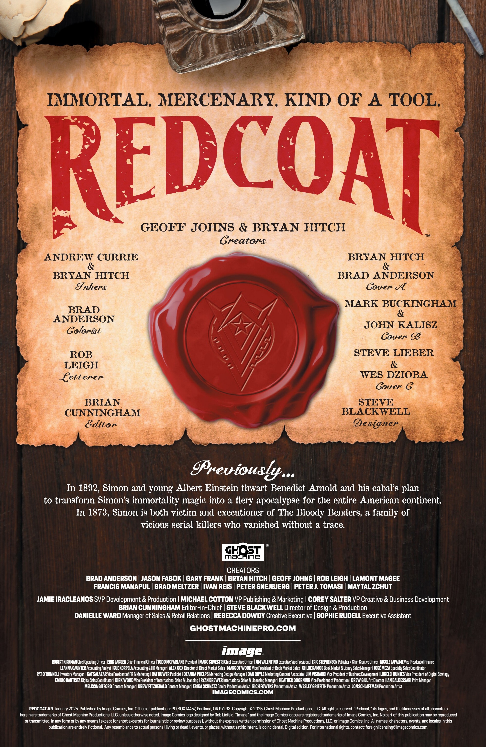 Redcoat (2024-): Chapter 9 - Page 2