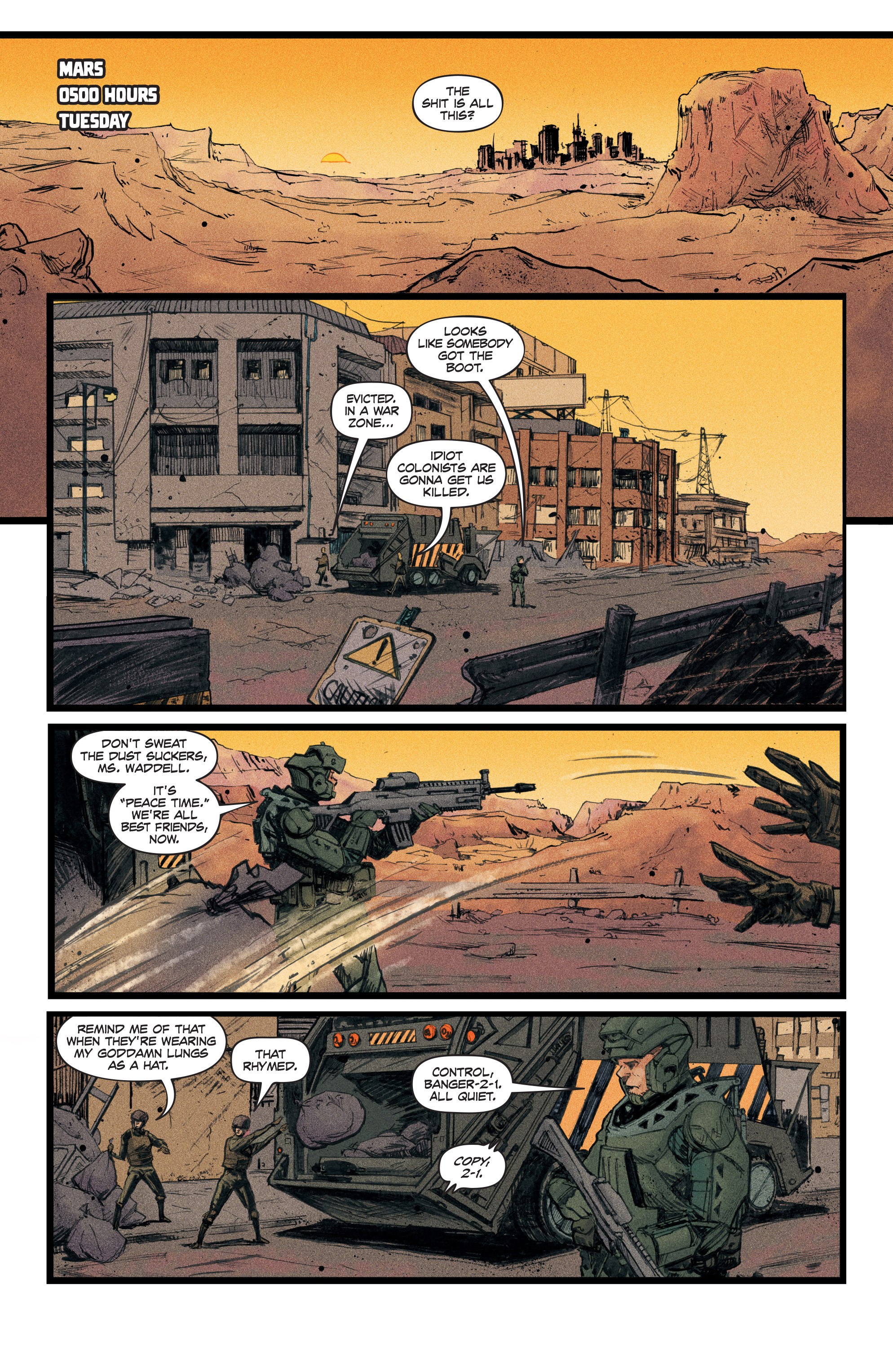 Redline (2017): Chapter 1 - Page 4