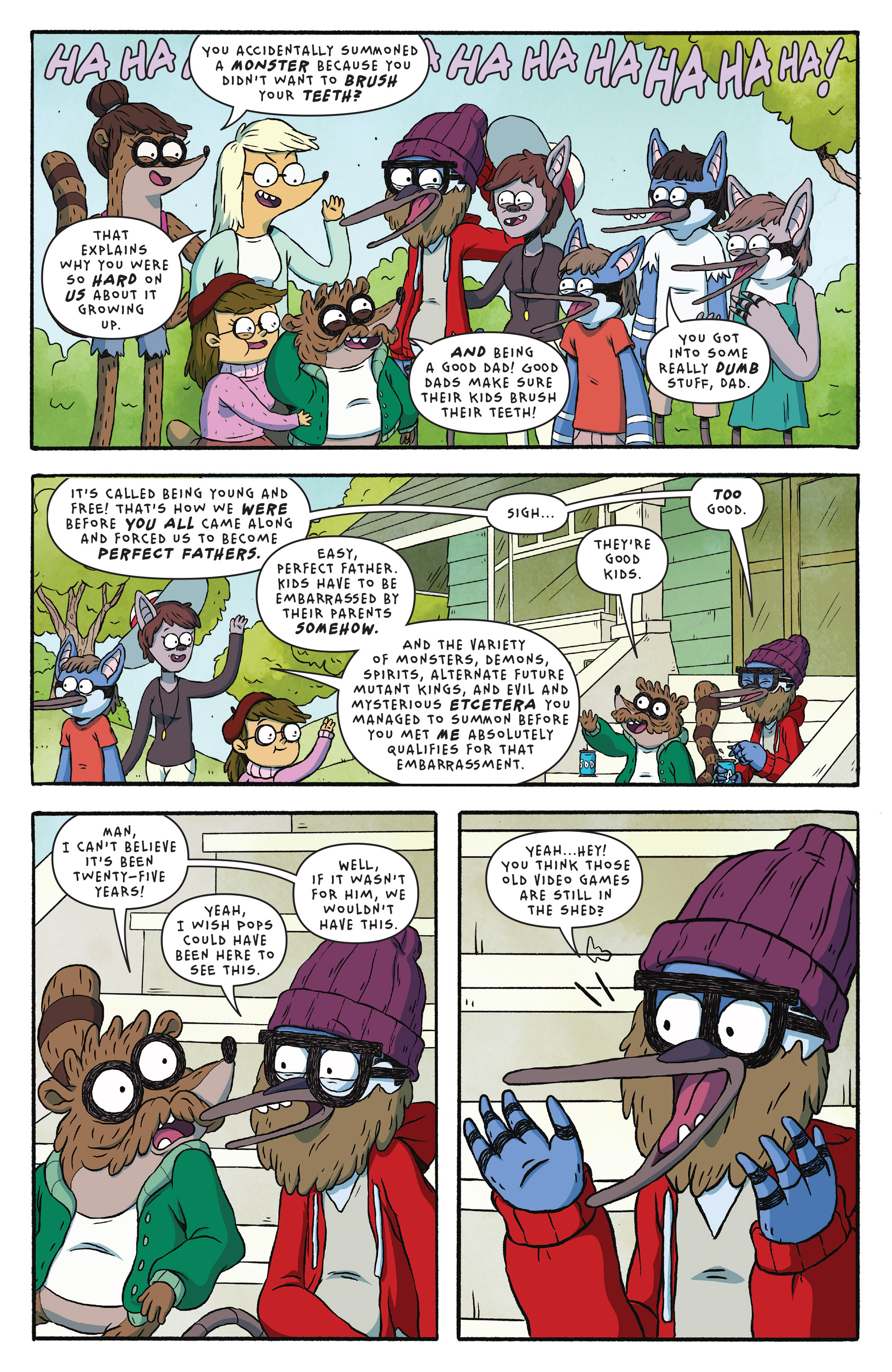 Regular Show: 25 Years Later (2018-): Chapter 1 - Page 5