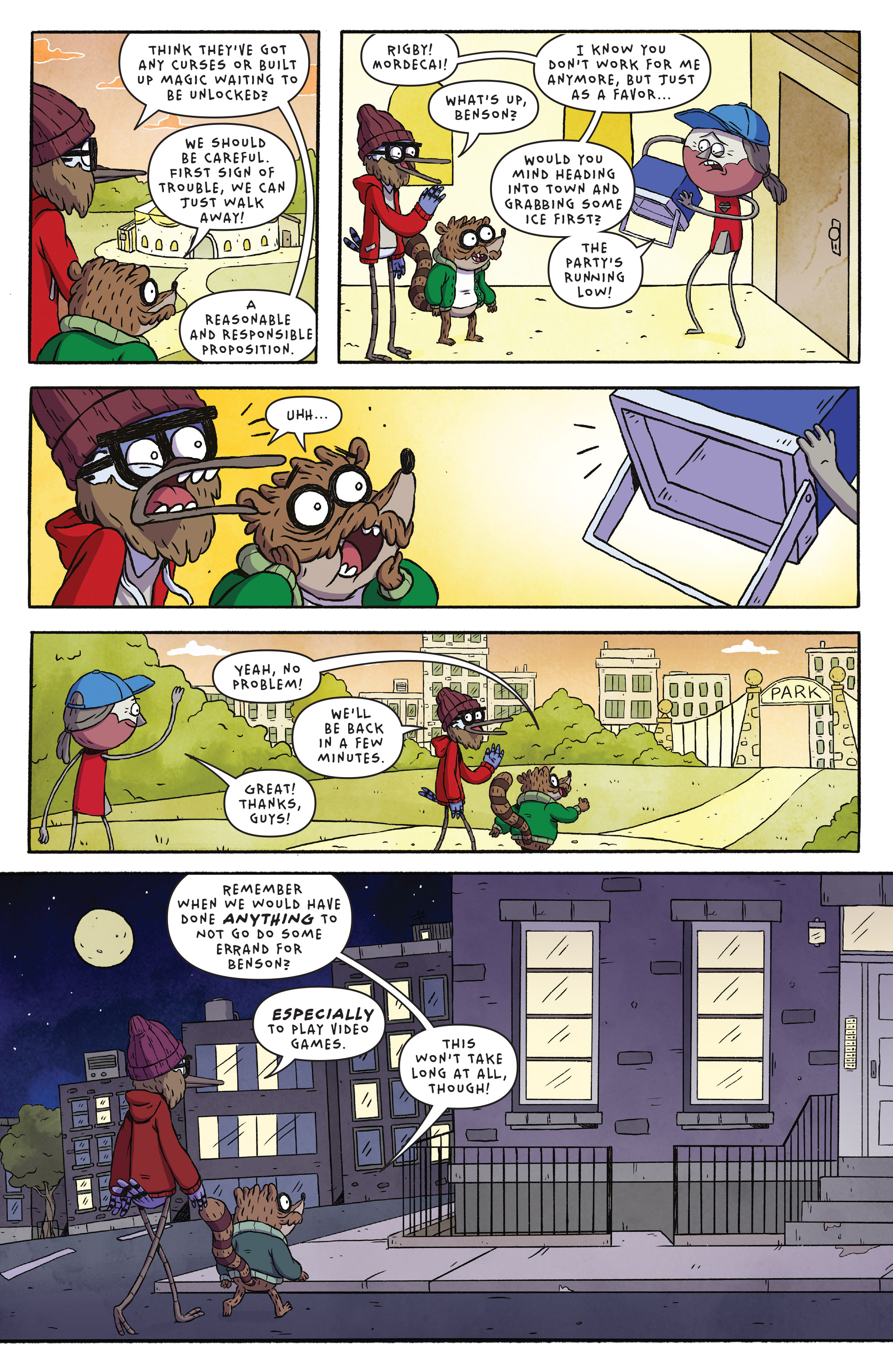 Regular Show: 25 Years Later (2018-): Chapter 1 - Page 6