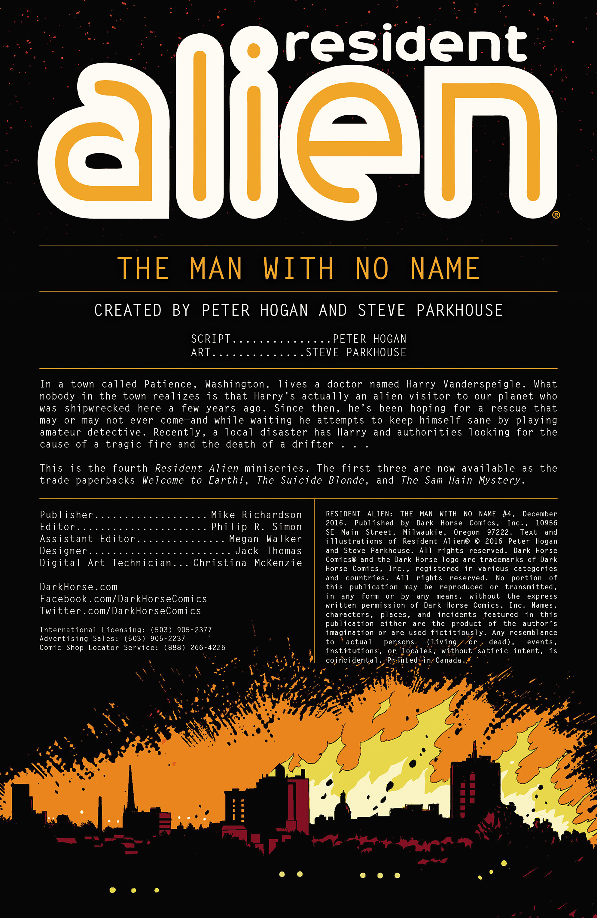 Resident Alien - The Man with No Name (2016): Chapter 4 - Page 2
