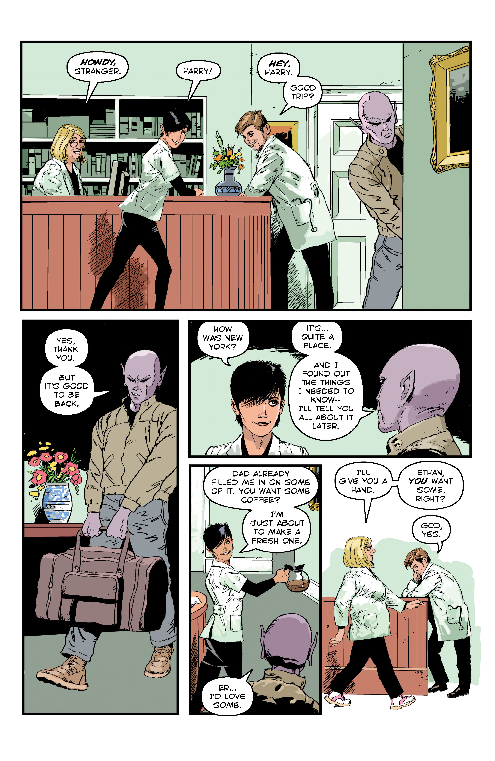 Resident Alien: Your Ride's Here (2020-): Chapter 1 - Page 8