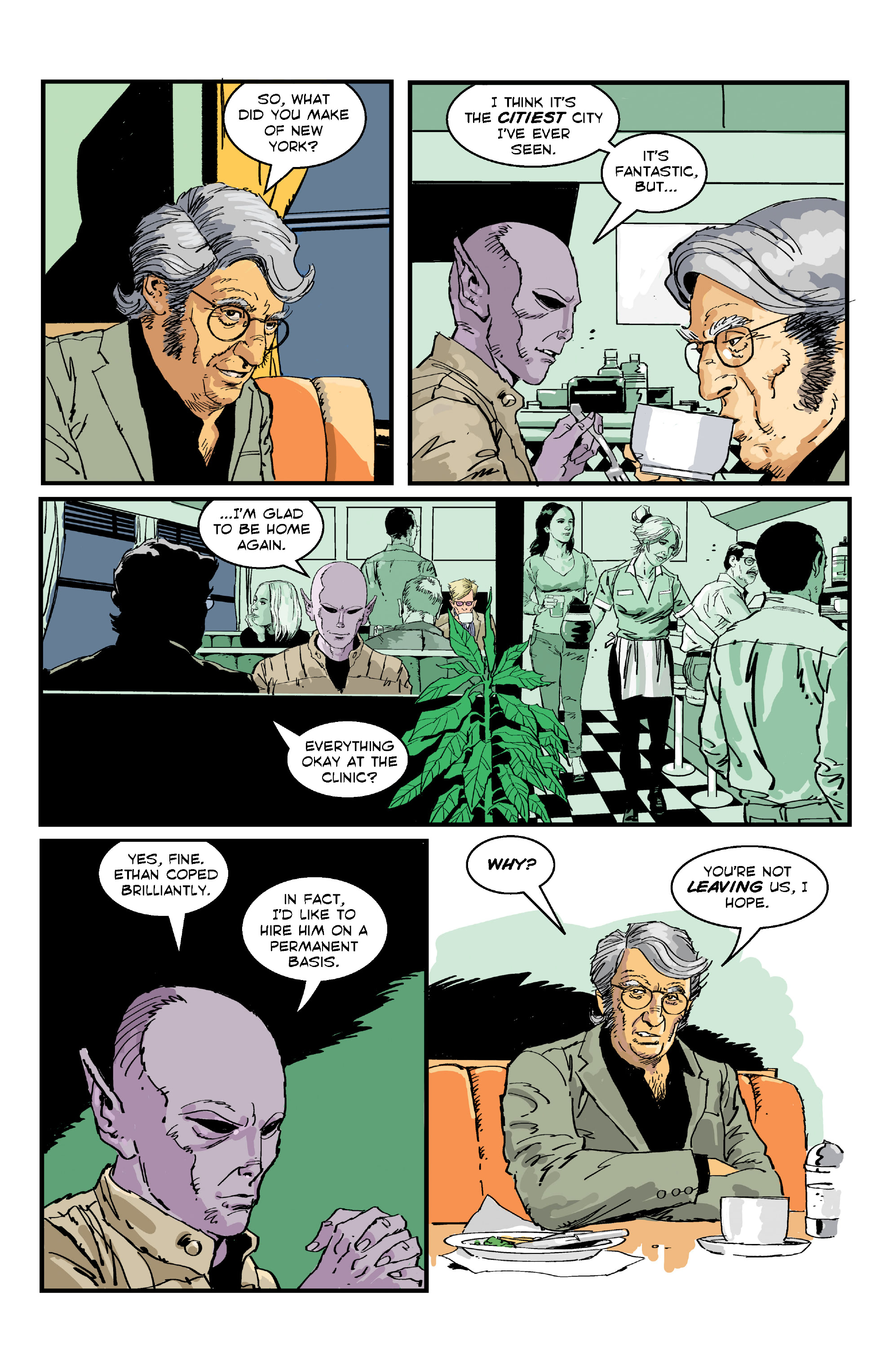 Resident Alien: Your Ride's Here (2020-): Chapter 1 - Page 14