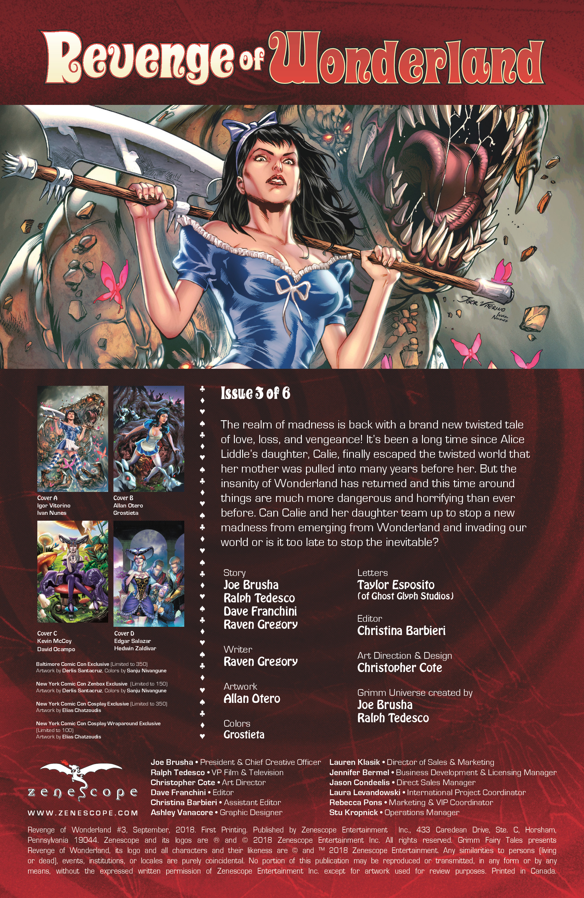 Revenge Of Wonderland (2018-): Chapter 3 - Page 2