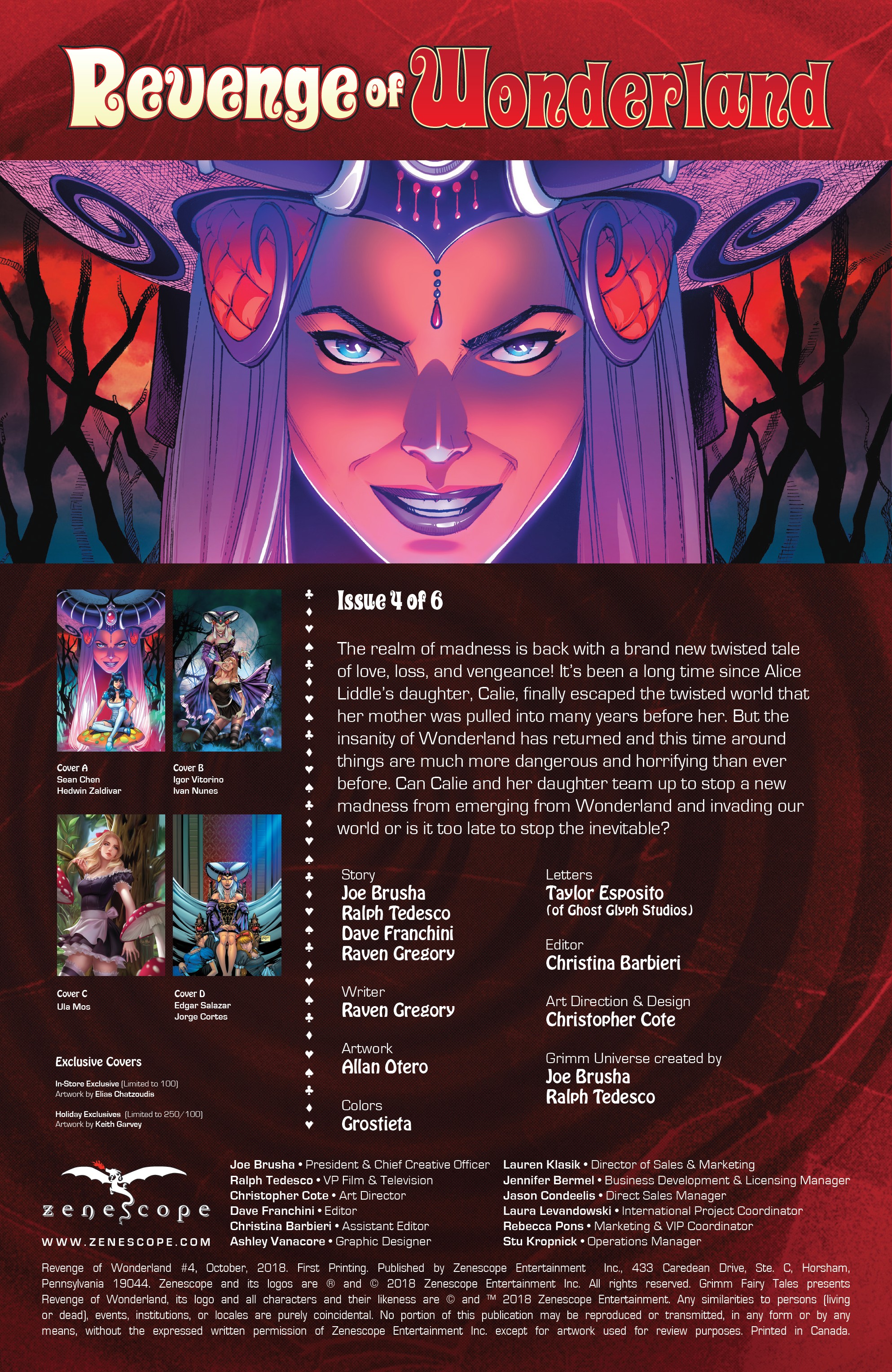 Revenge Of Wonderland (2018-): Chapter 4 - Page 2