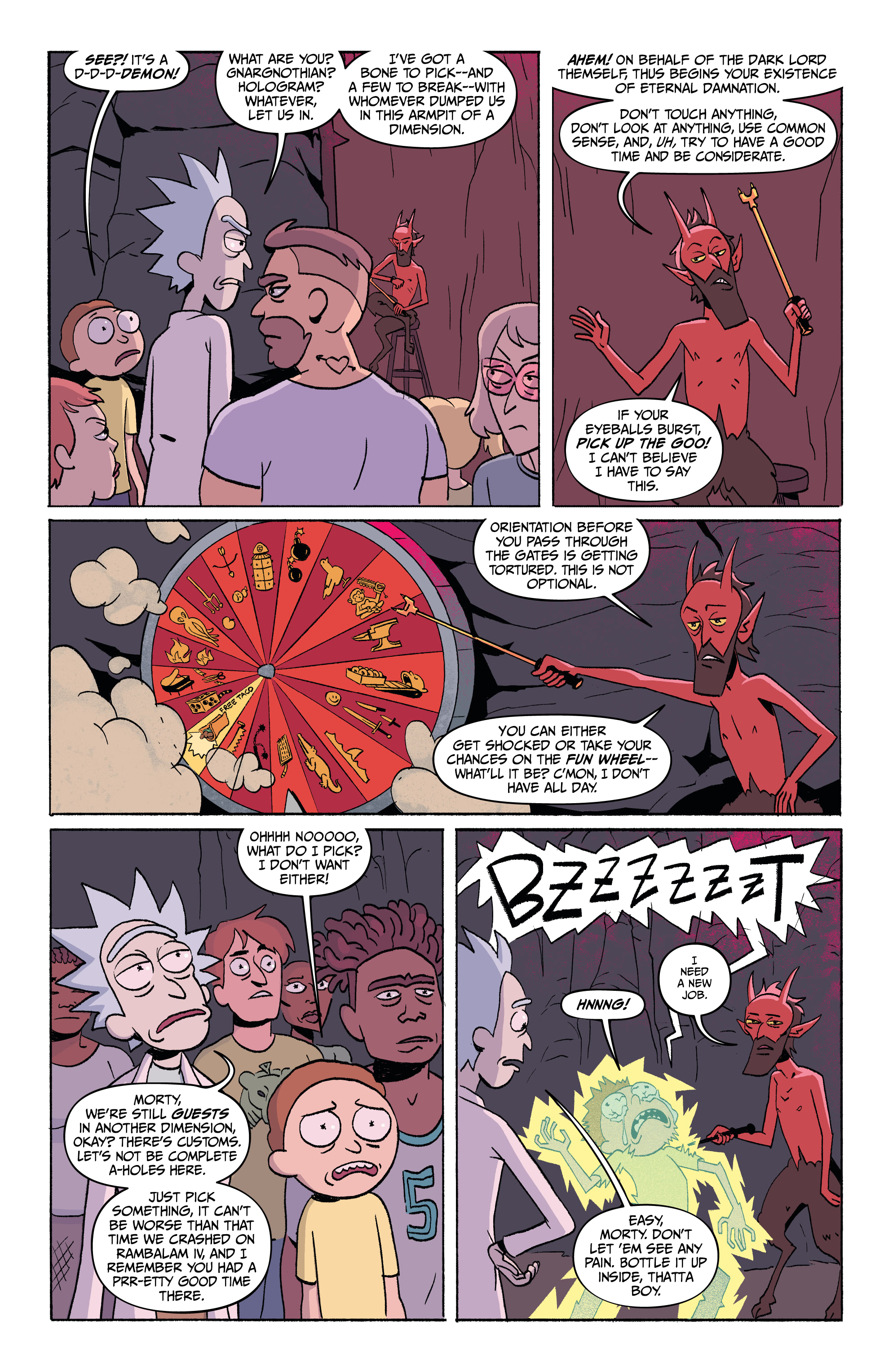 Rick and Morty: Go To Hell (2020-): Chapter 1 - Page 8