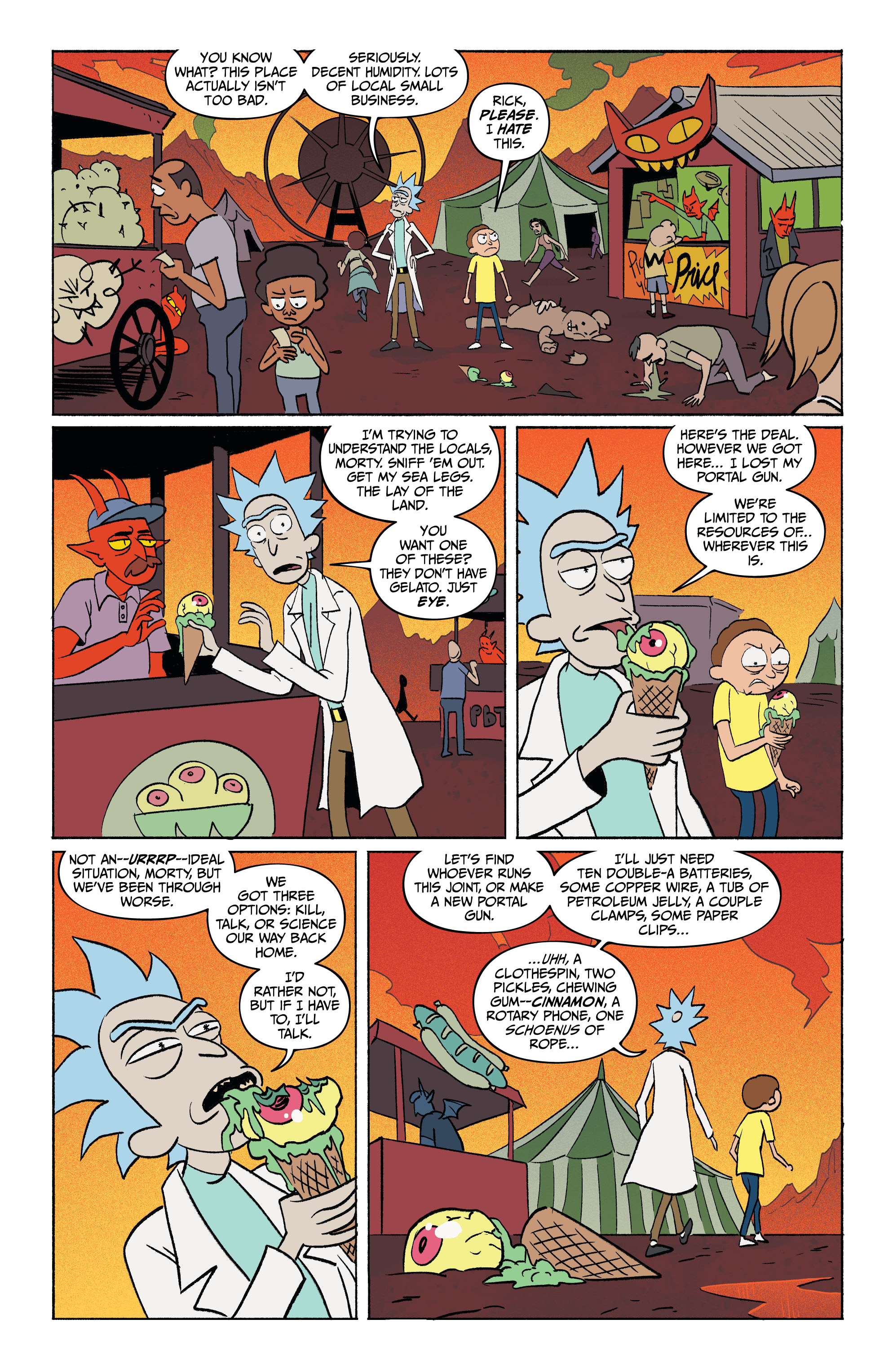Rick and Morty: Go To Hell (2020-): Chapter 1 - Page 12