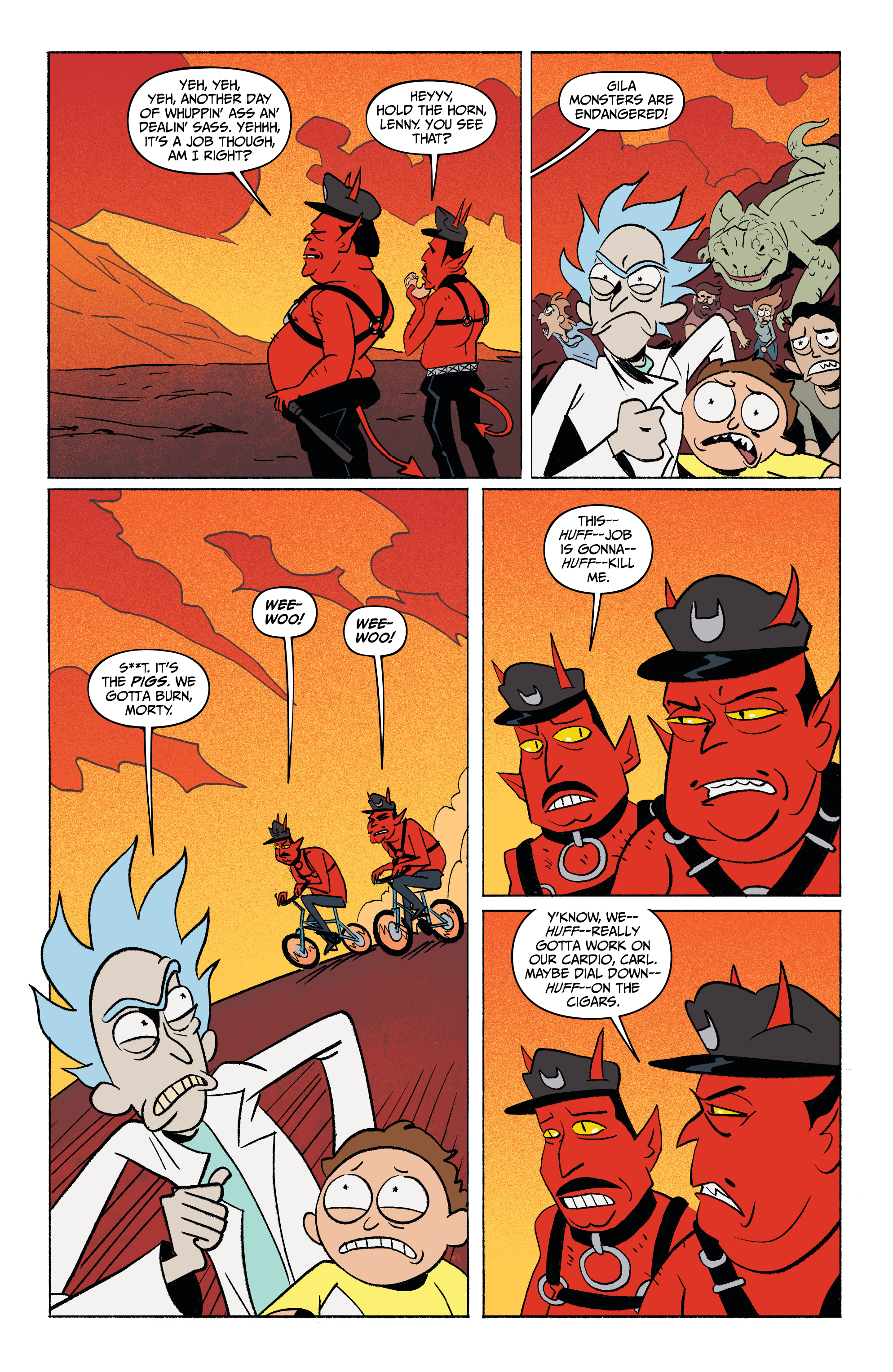 Rick and Morty: Go To Hell (2020-): Chapter 1 - Page 17