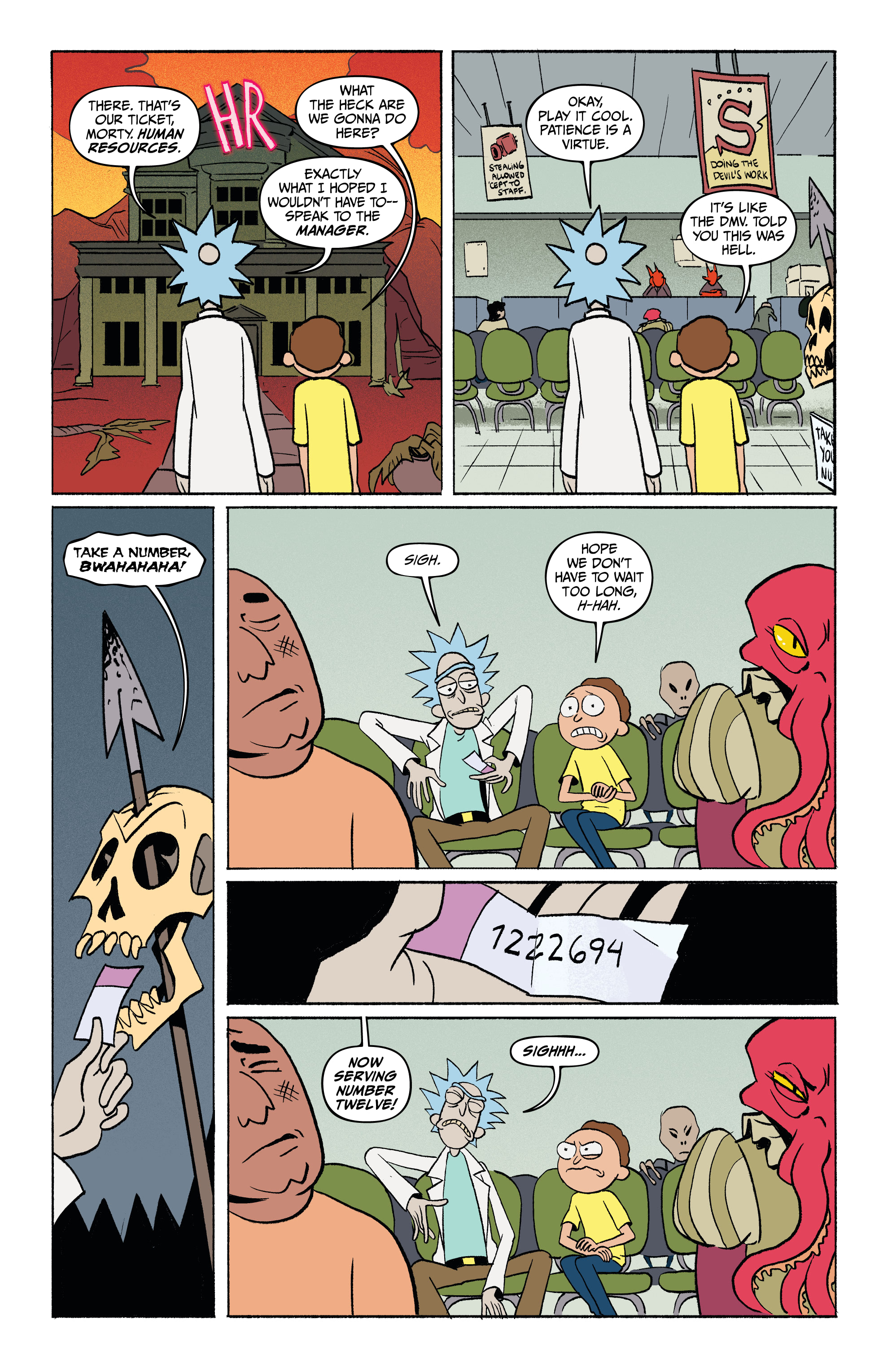 Rick and Morty: Go To Hell (2020-): Chapter 1 - Page 19