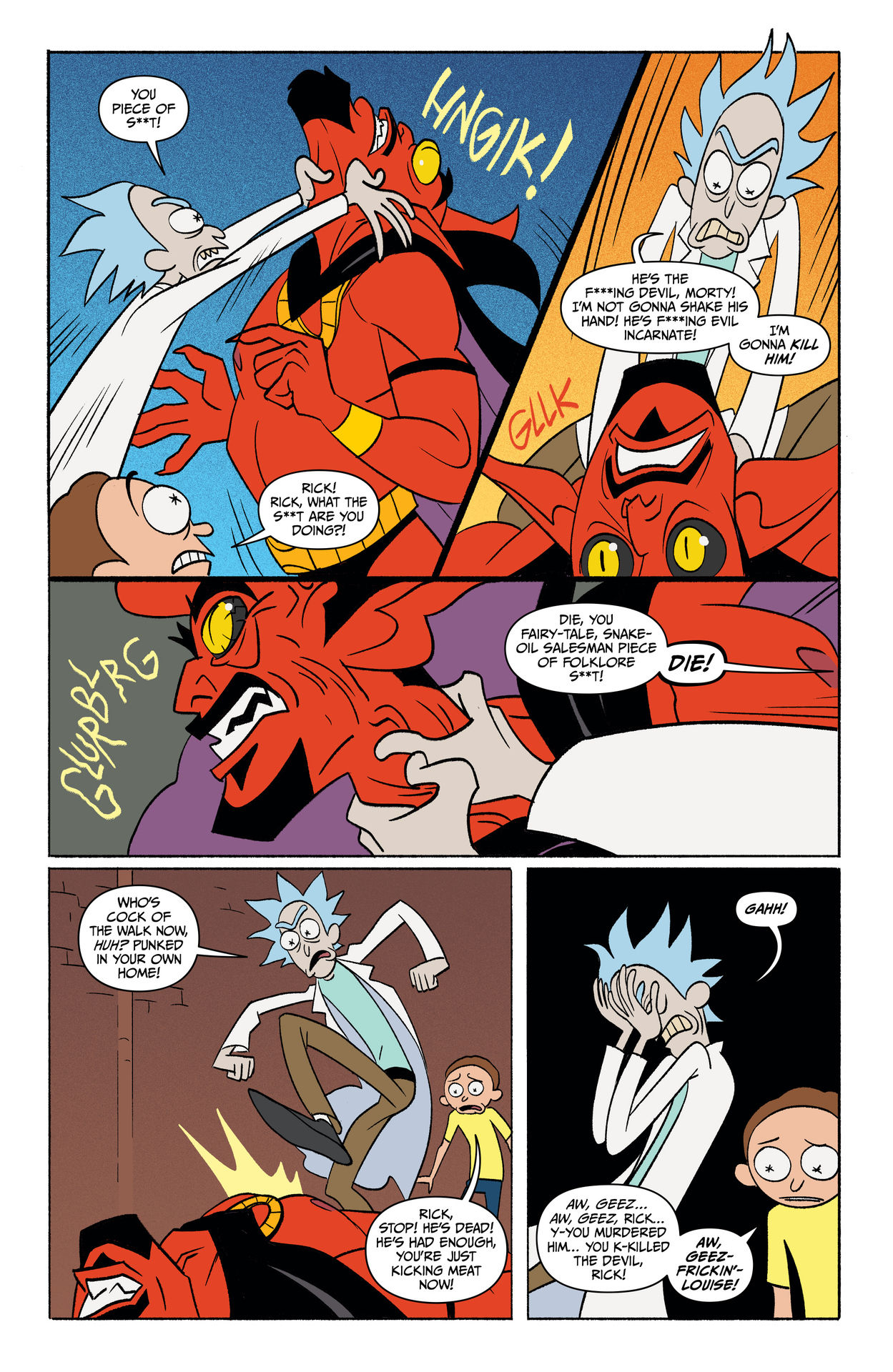 Rick and Morty: Go To Hell (2020-): Chapter 5 - Page 19